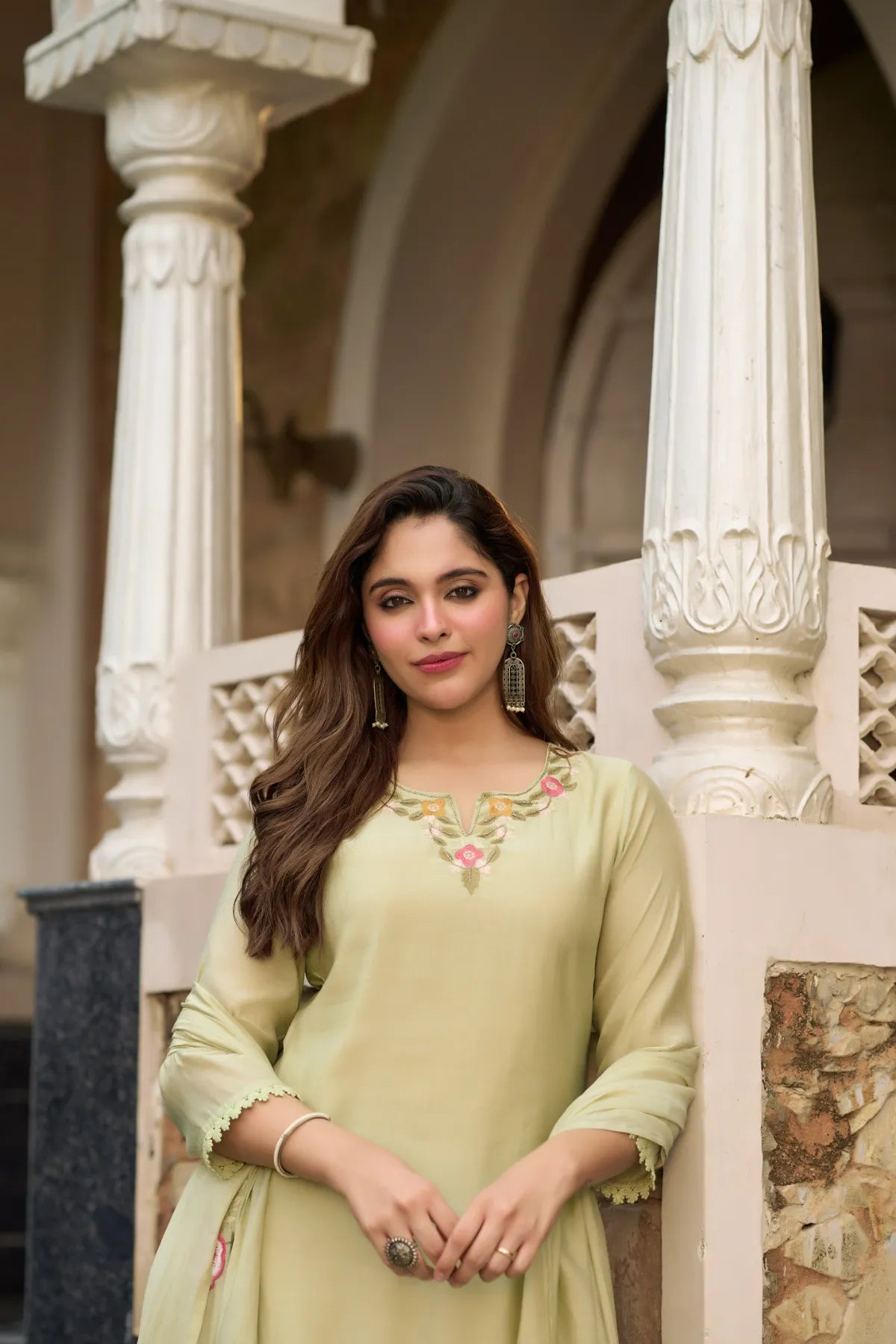 Sage Blossom Suit Set