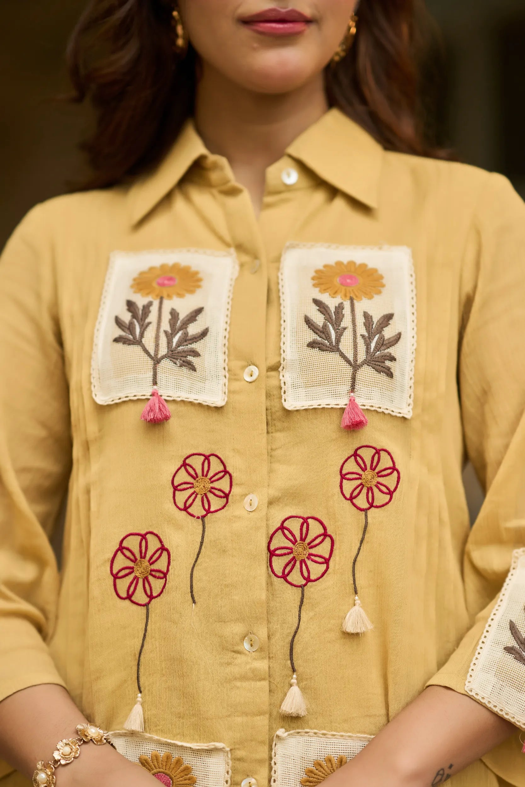 Butter Yellow Floral Co-ord