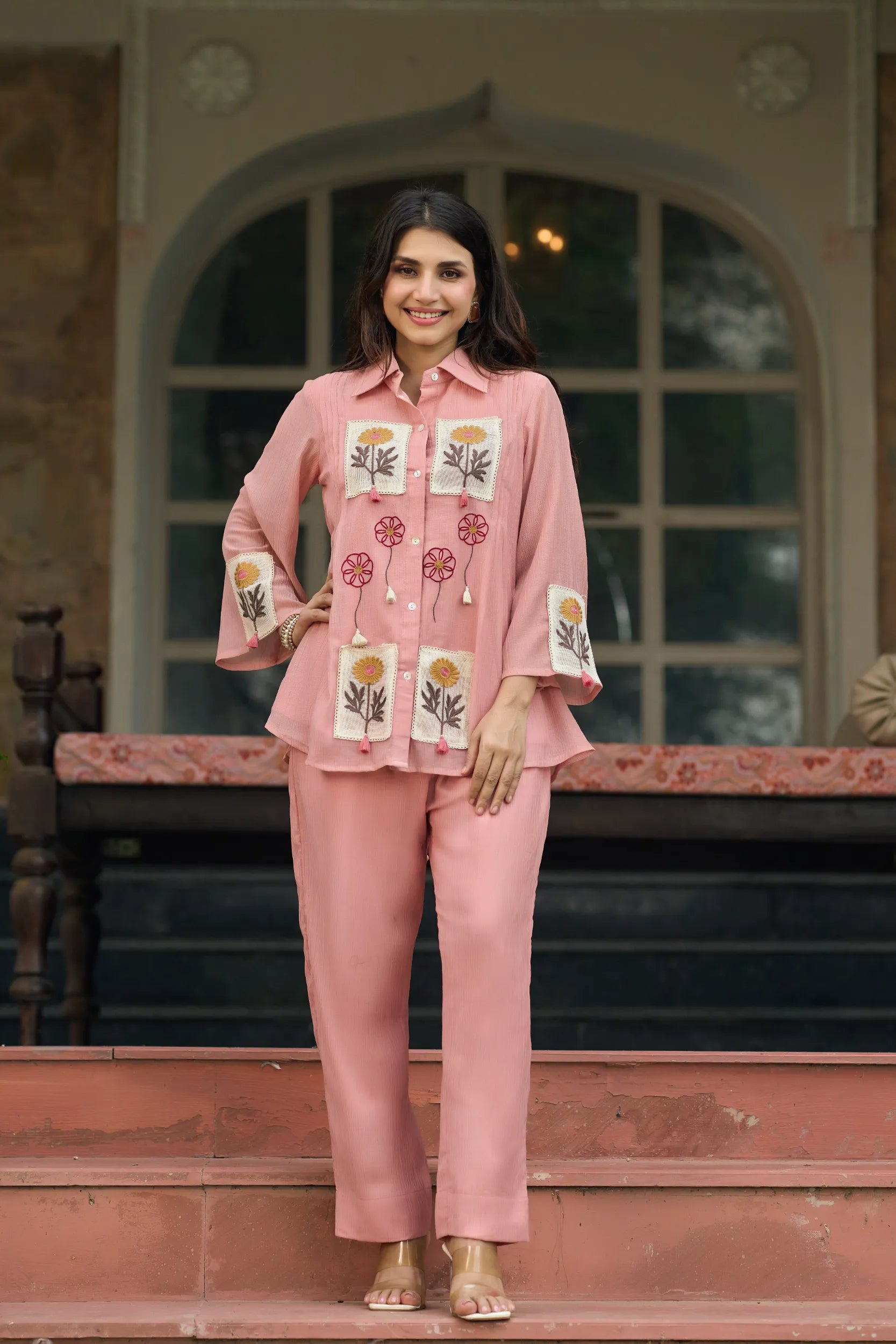 Rose Bloom Co-ord Set