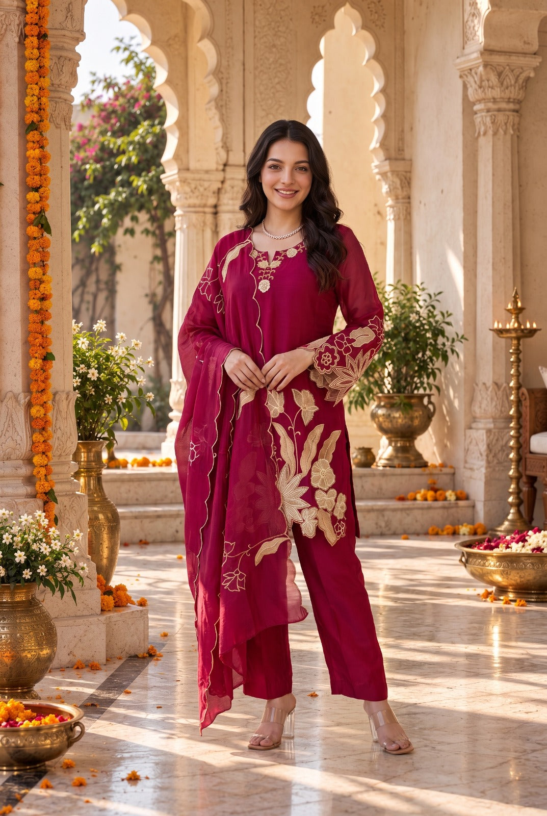 Ruby Bloom  Kurta Set