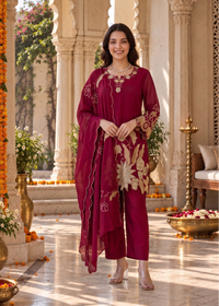 Ruby Bloom  Kurta Set