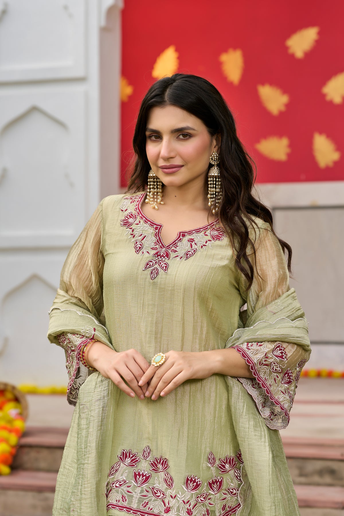 Sage Green Suit Set