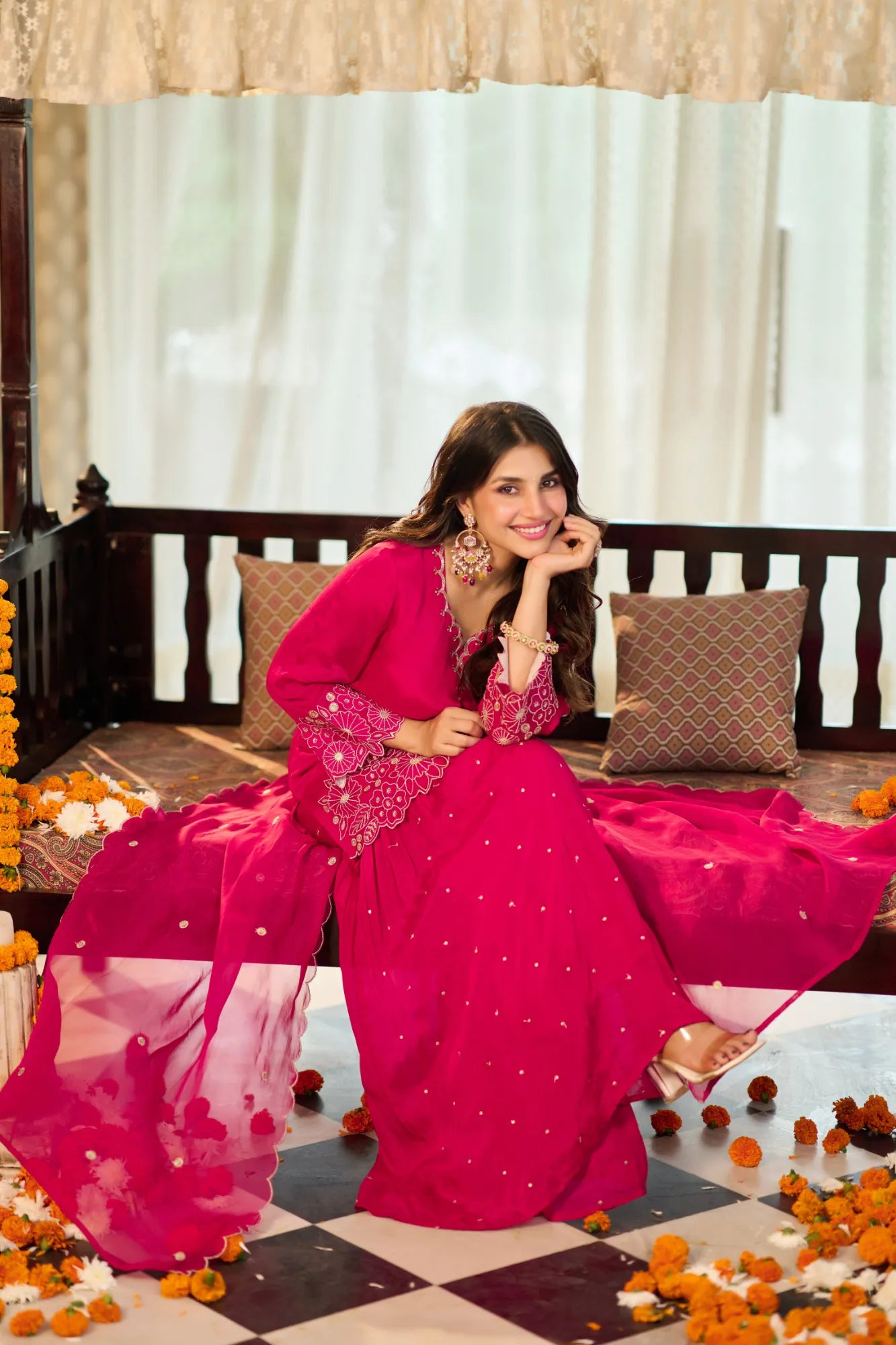Rani Noor Embroidered Set