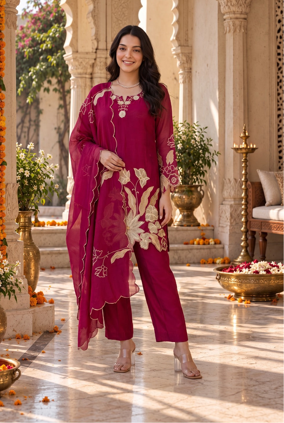 Ruby Bloom  Kurta Set