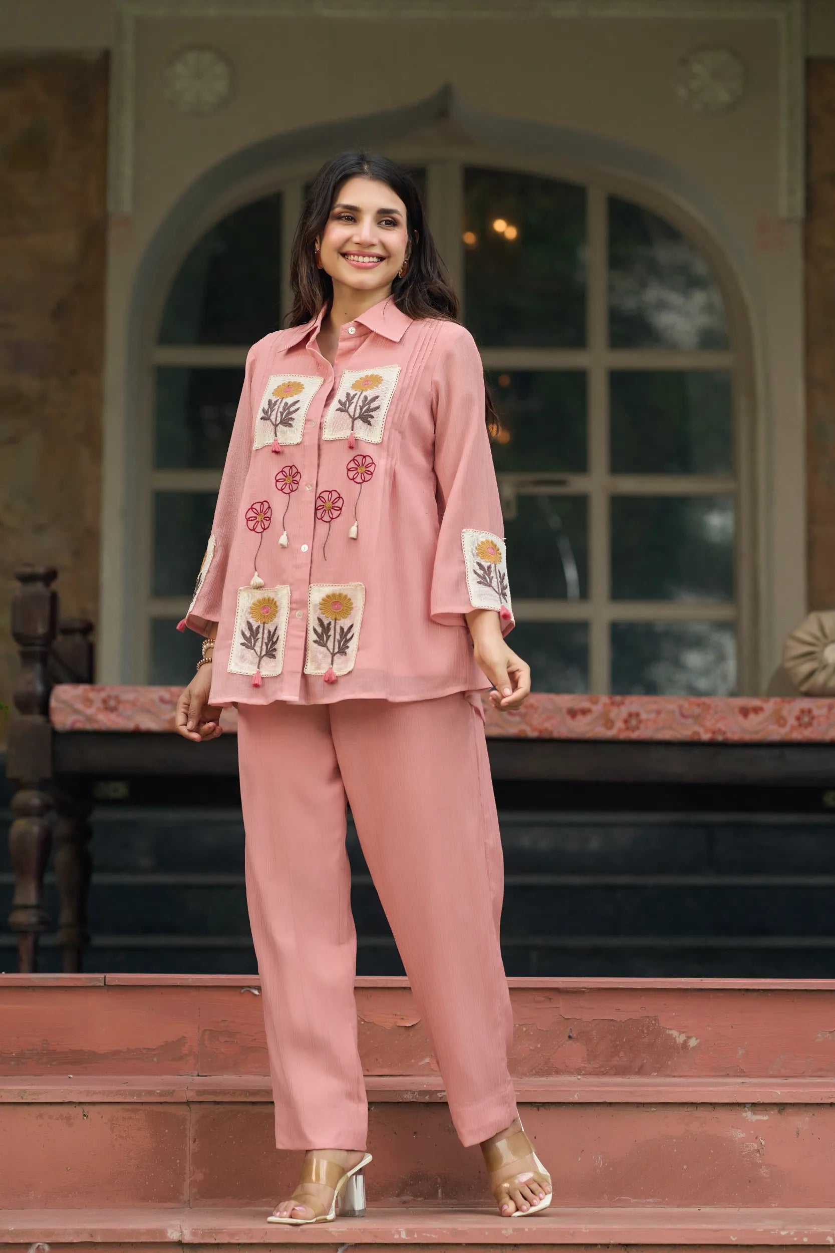 Rose Bloom Co-ord Set