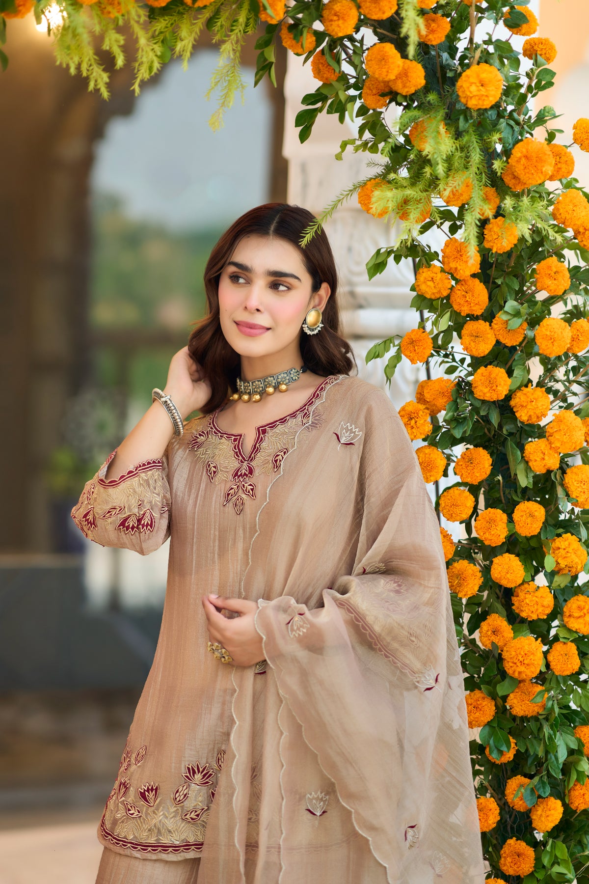 Pearl Blossom Suit Set