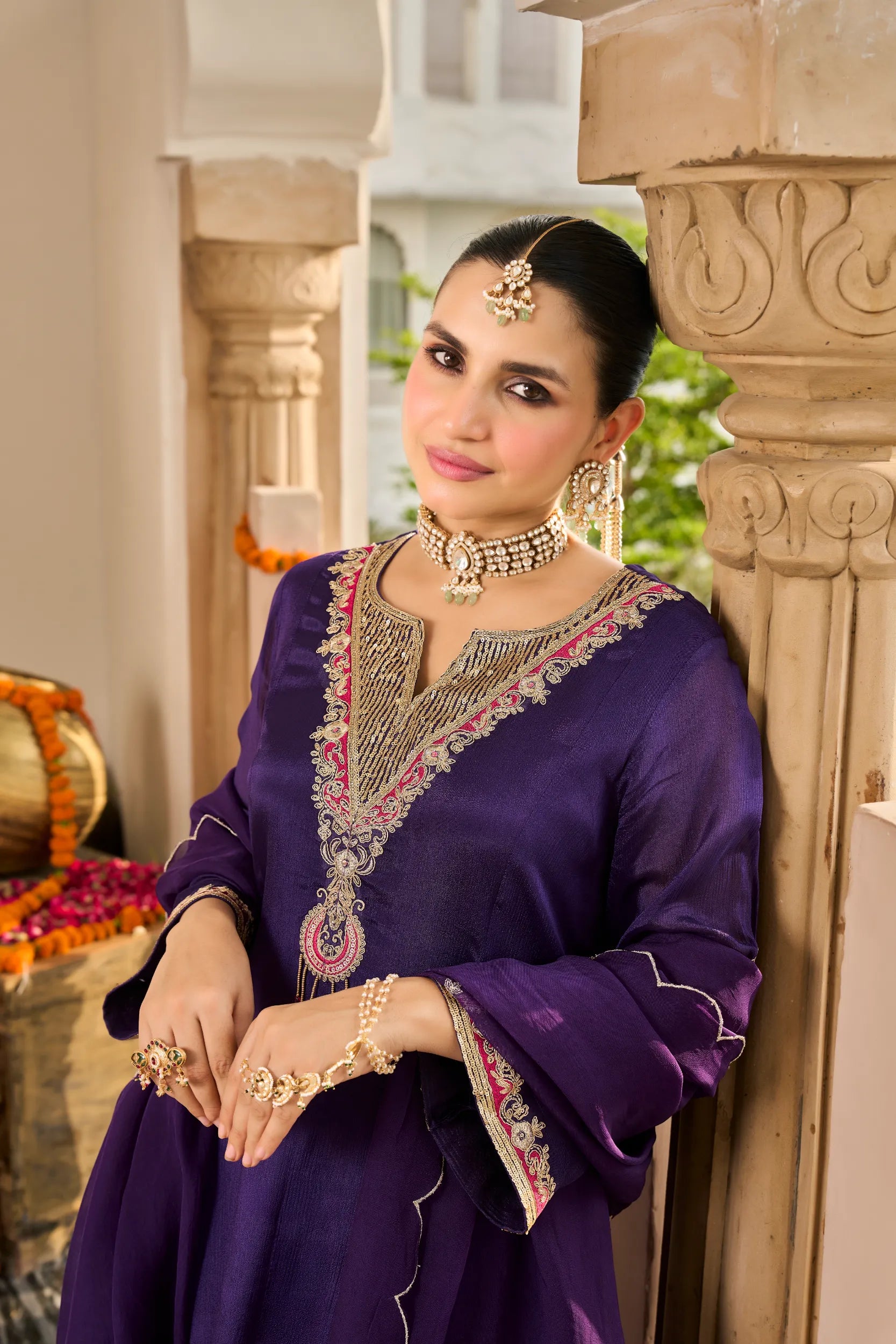 Purple Bloom Festive Set
