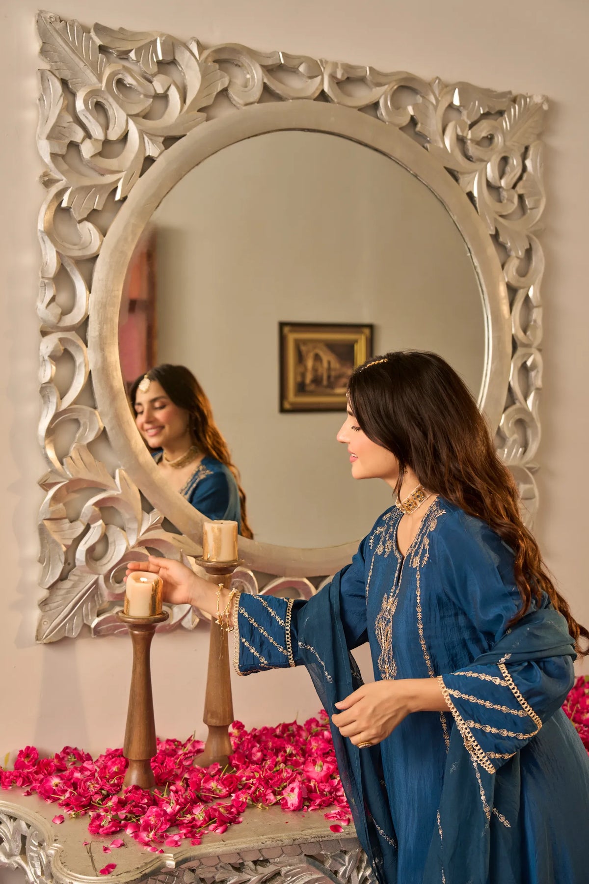 Indigo Noor Suit Set