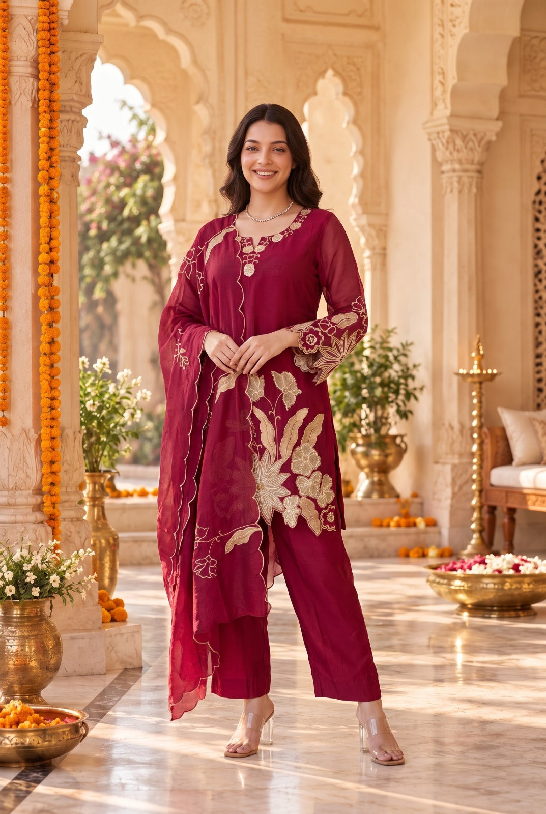 Ruby Bloom  Kurta Set