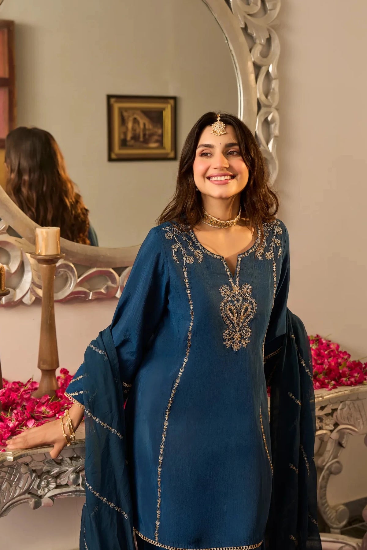 Indigo Noor Suit Set