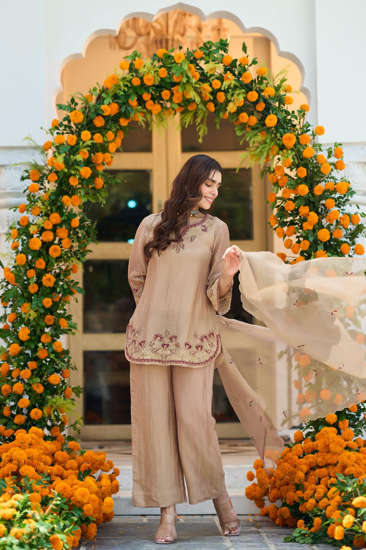 Pearl Blossom Suit Set
