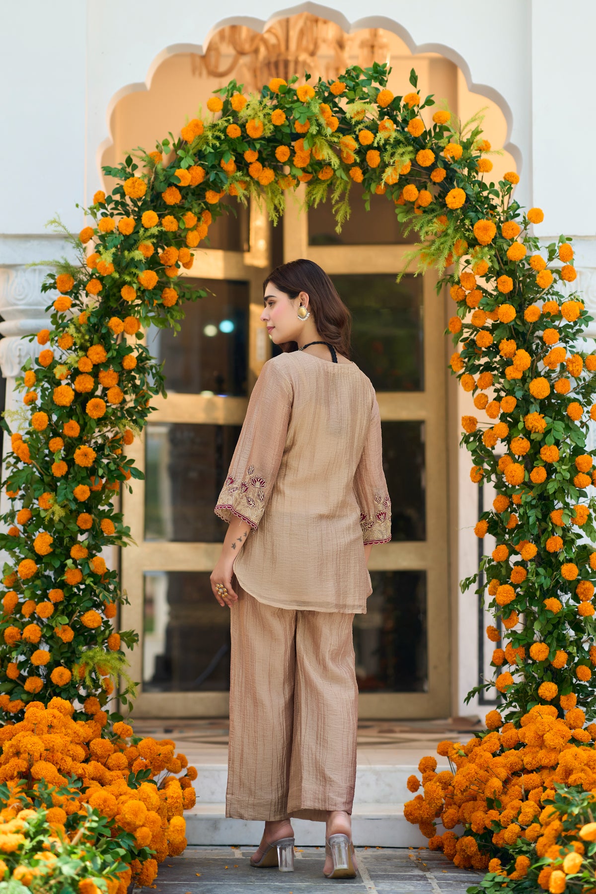 Pearl Blossom Suit Set