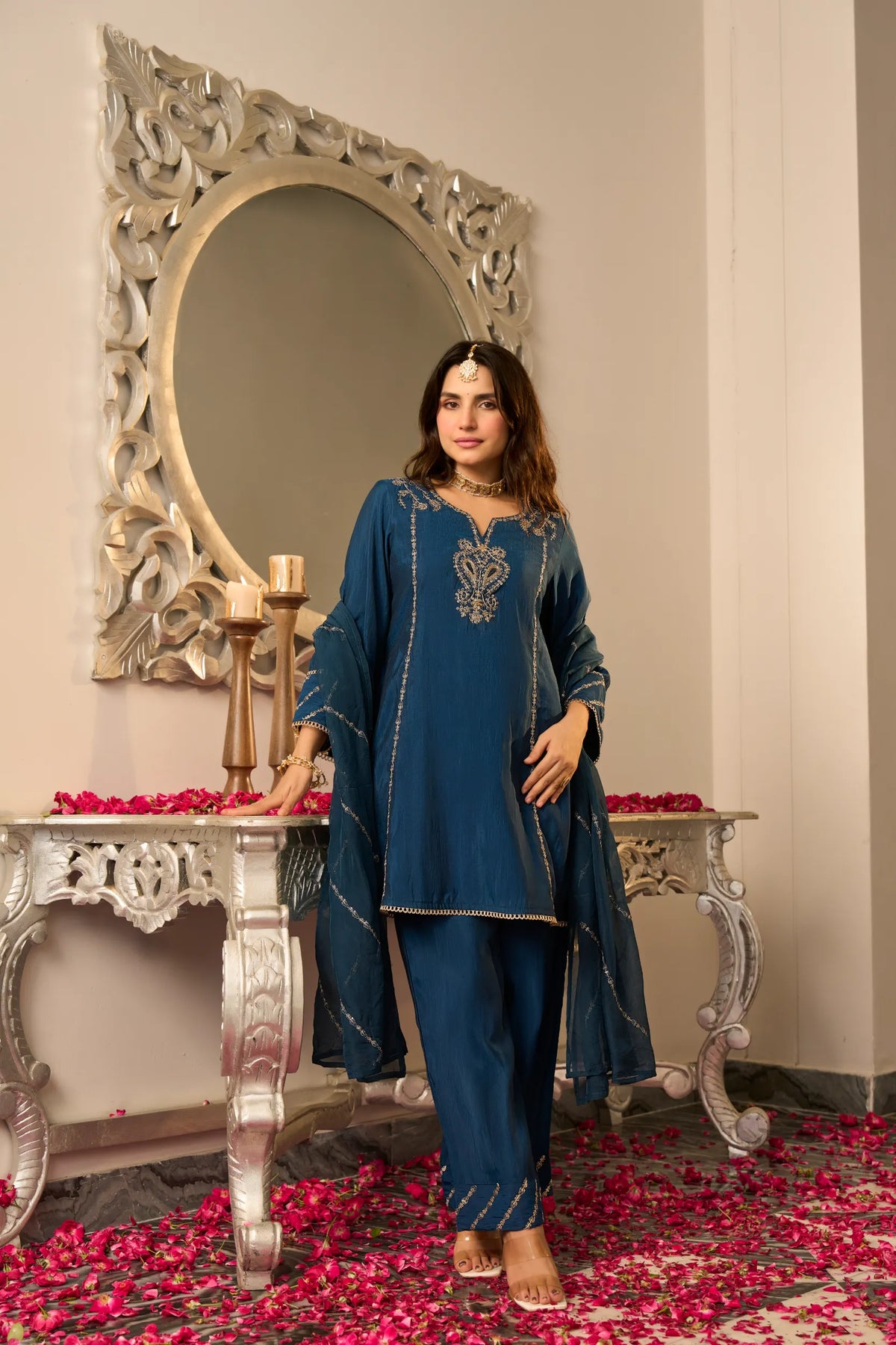 Indigo Noor Suit Set