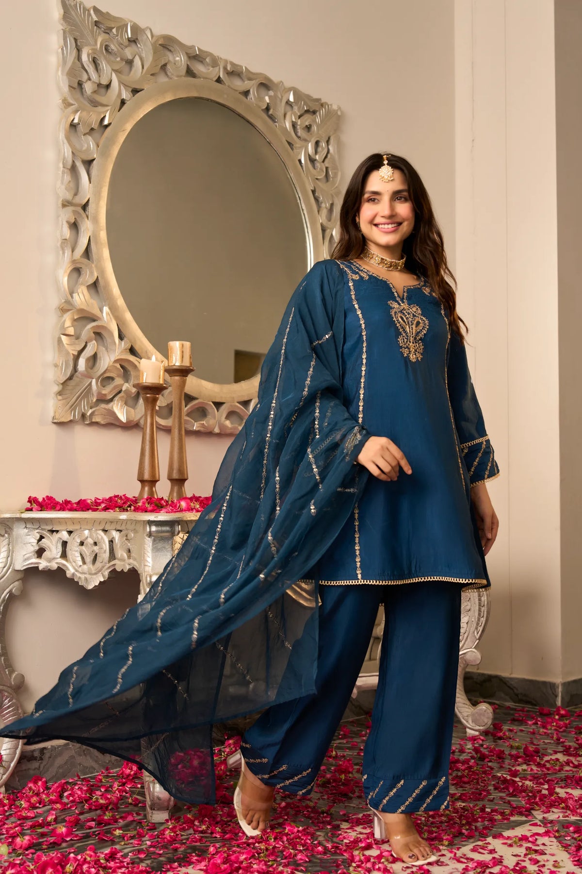 Indigo Noor Suit Set