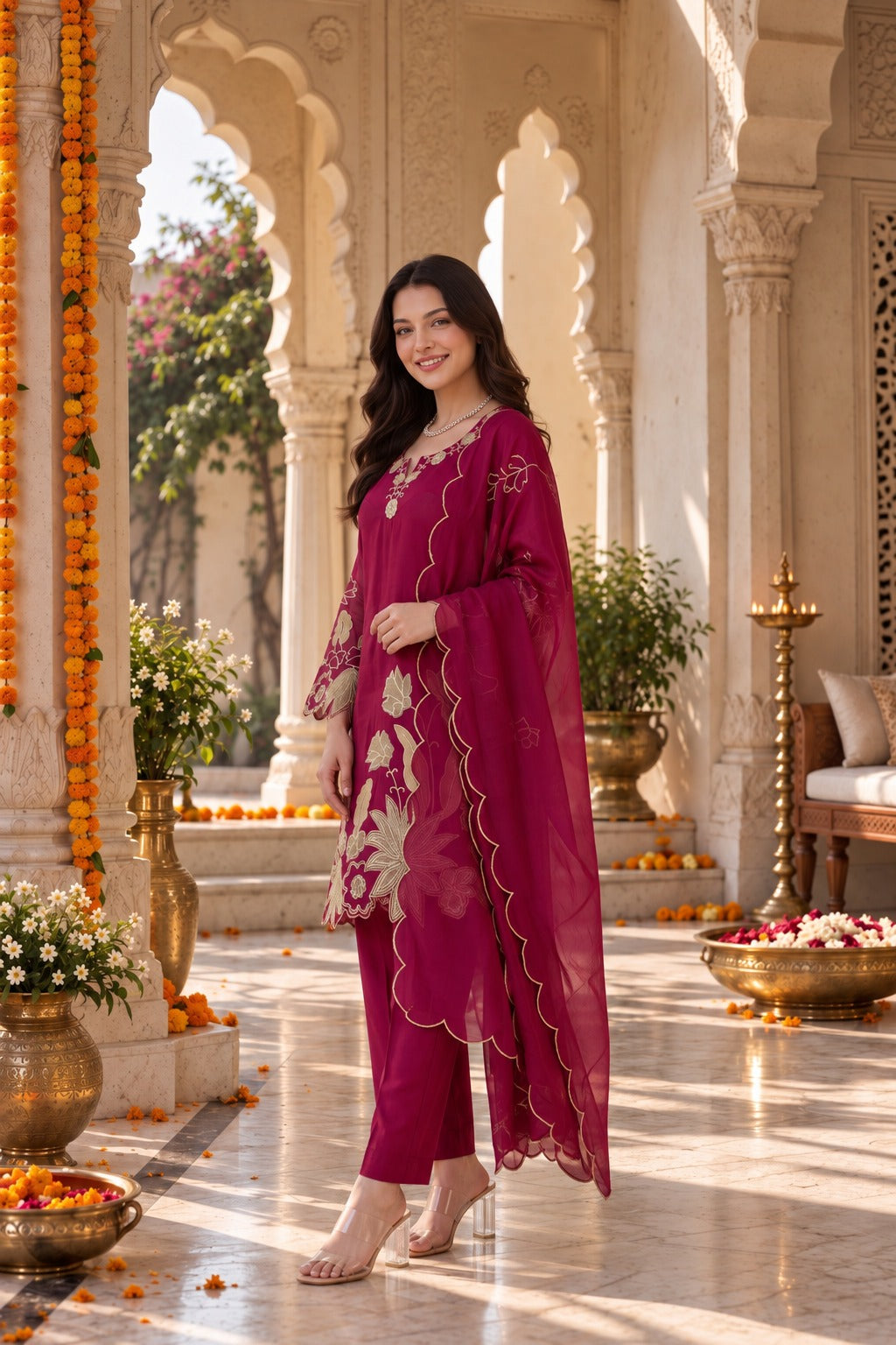 Ruby Bloom  Kurta Set