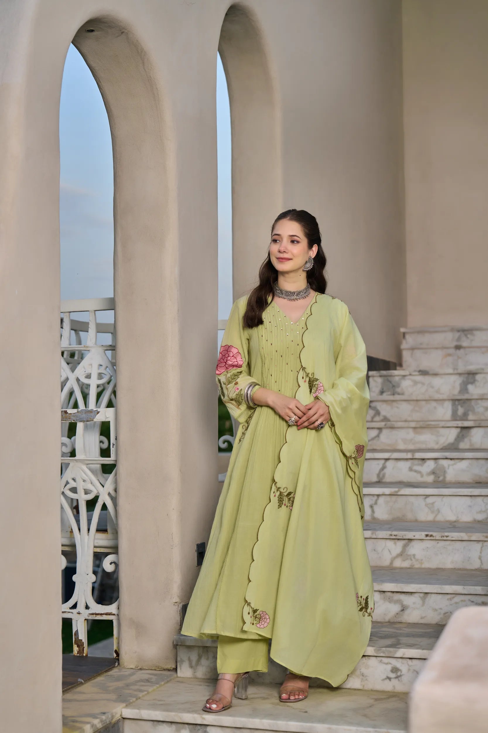 Rose Charm Kurta  Set