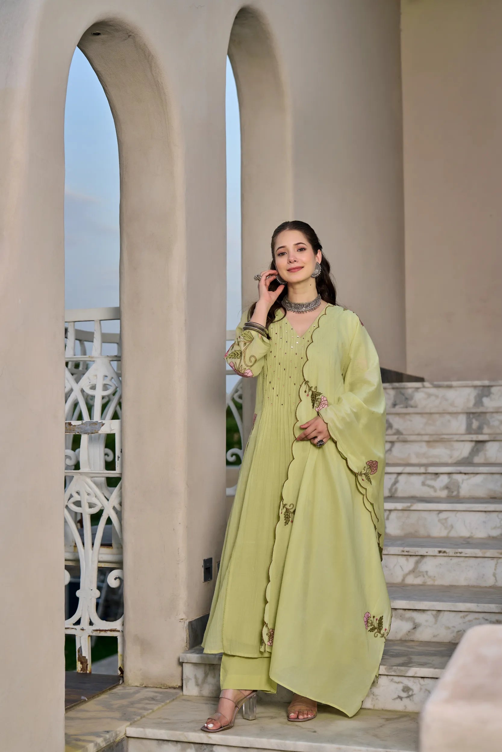 Rose Charm Kurta  Set