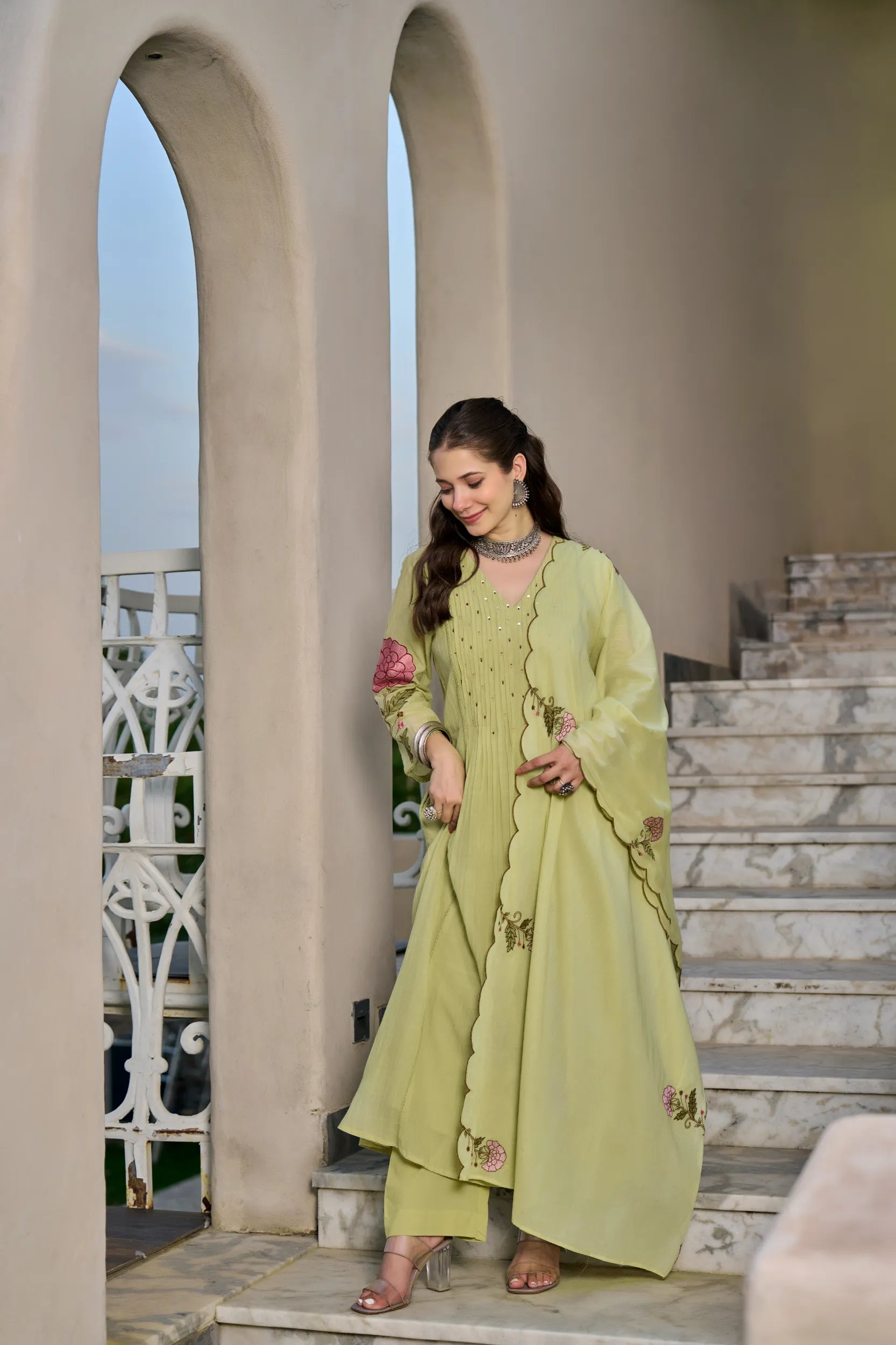 Rose Charm Kurta  Set