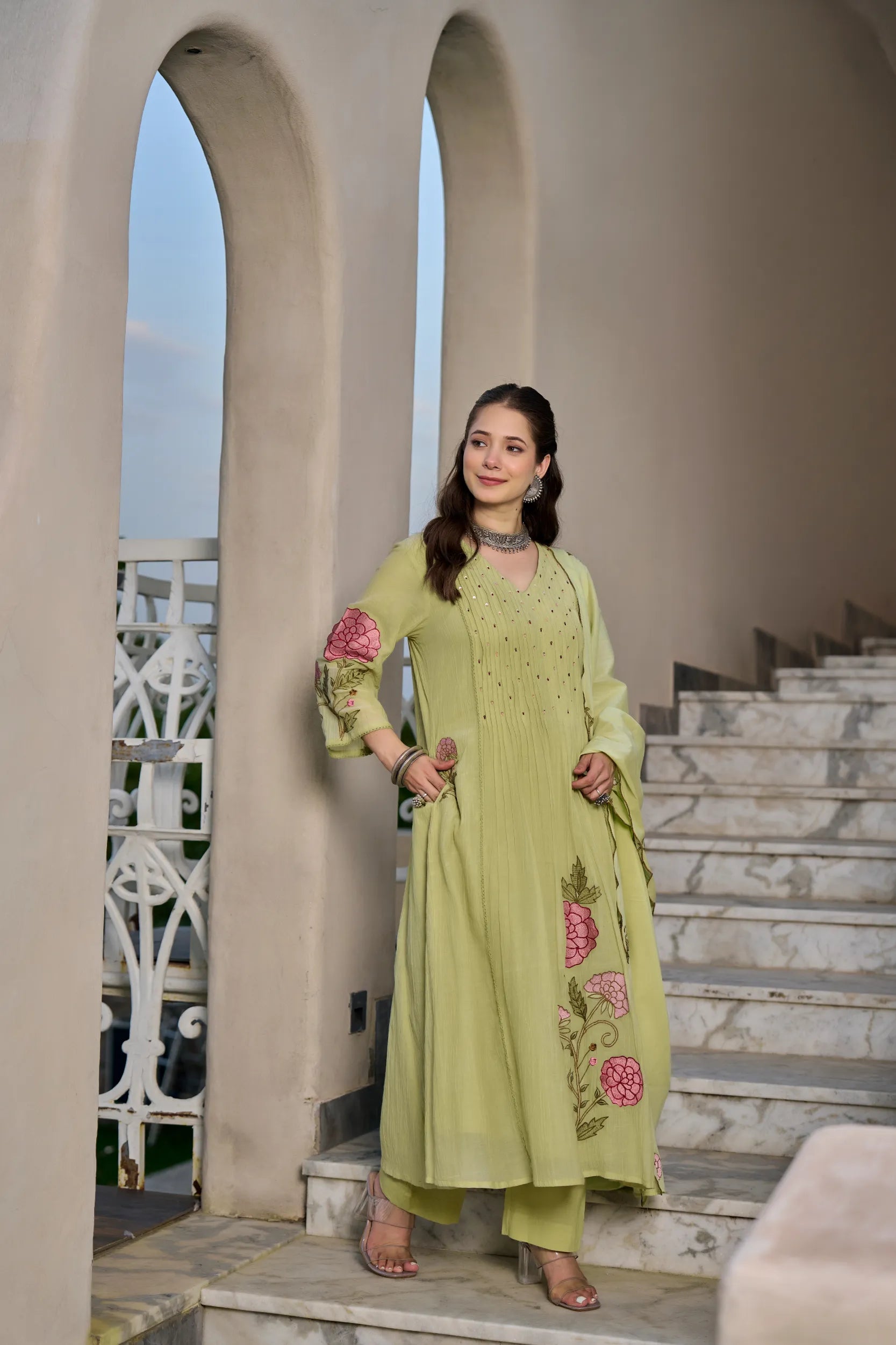 Rose Charm Suit Set
