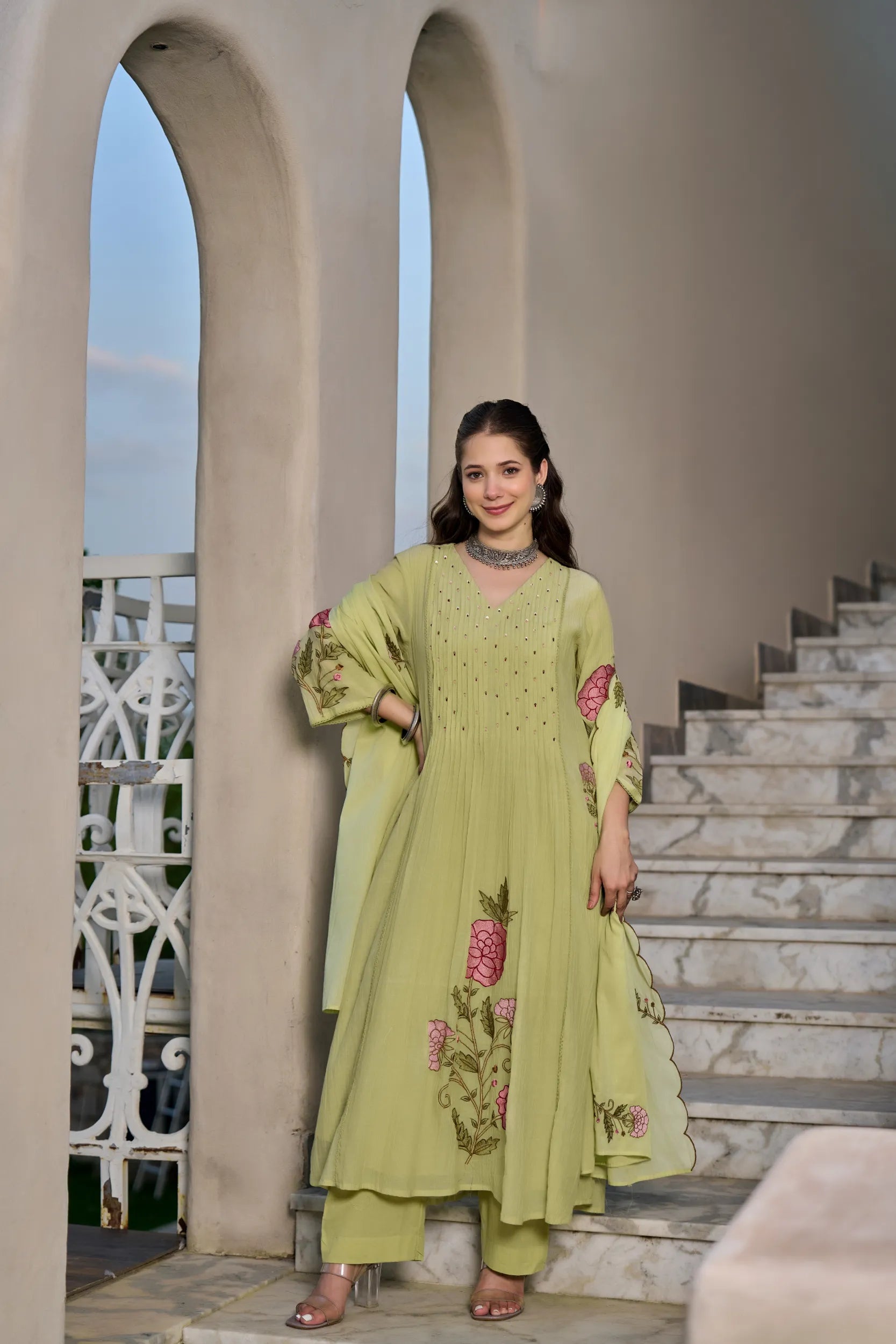 Rose Charm Suit Set