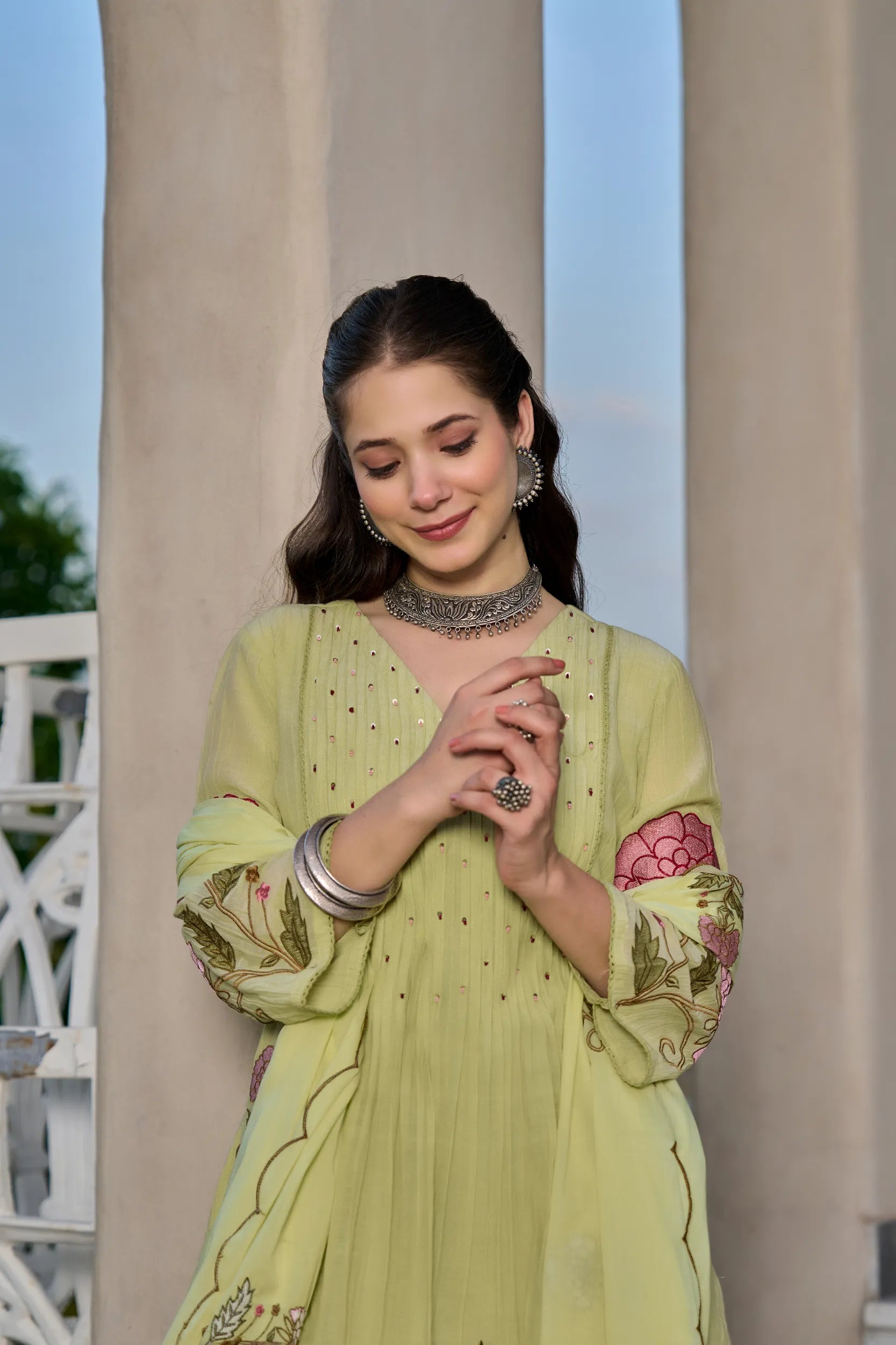 Rose Charm Kurta  Set