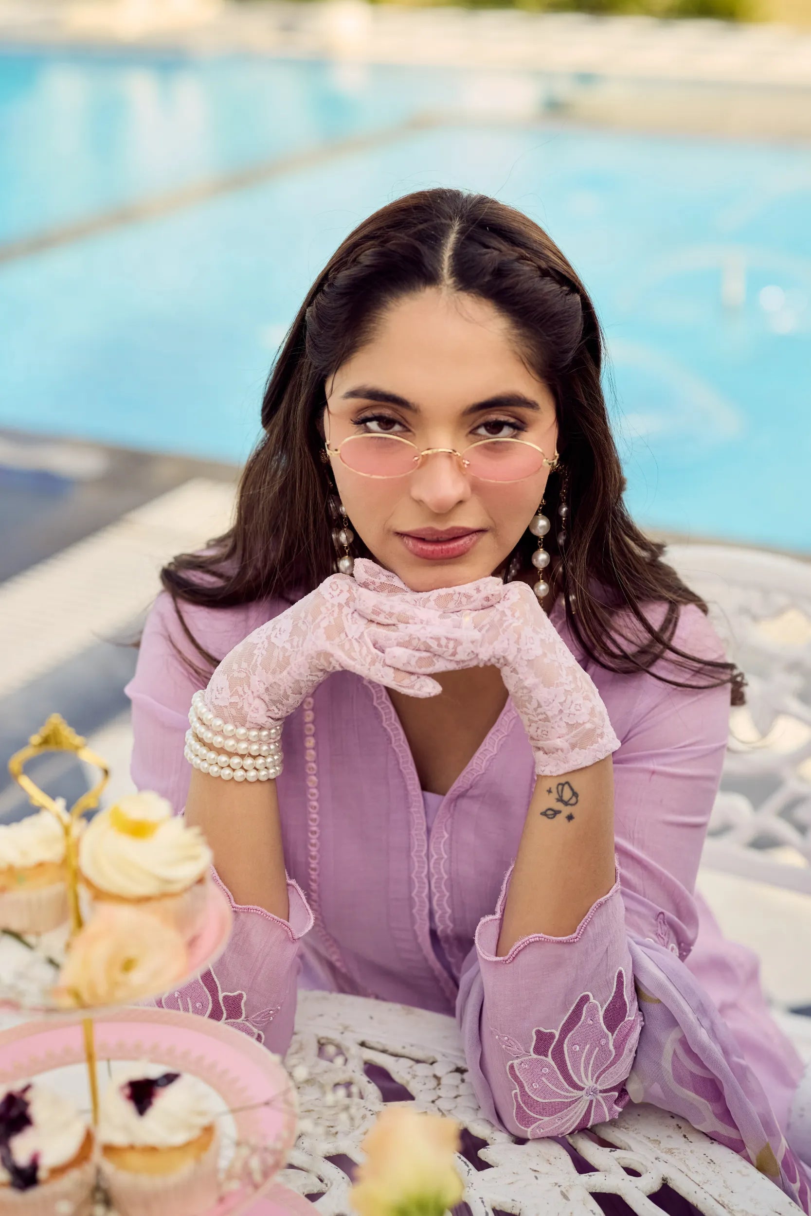 Lavender Bloom Suit Set