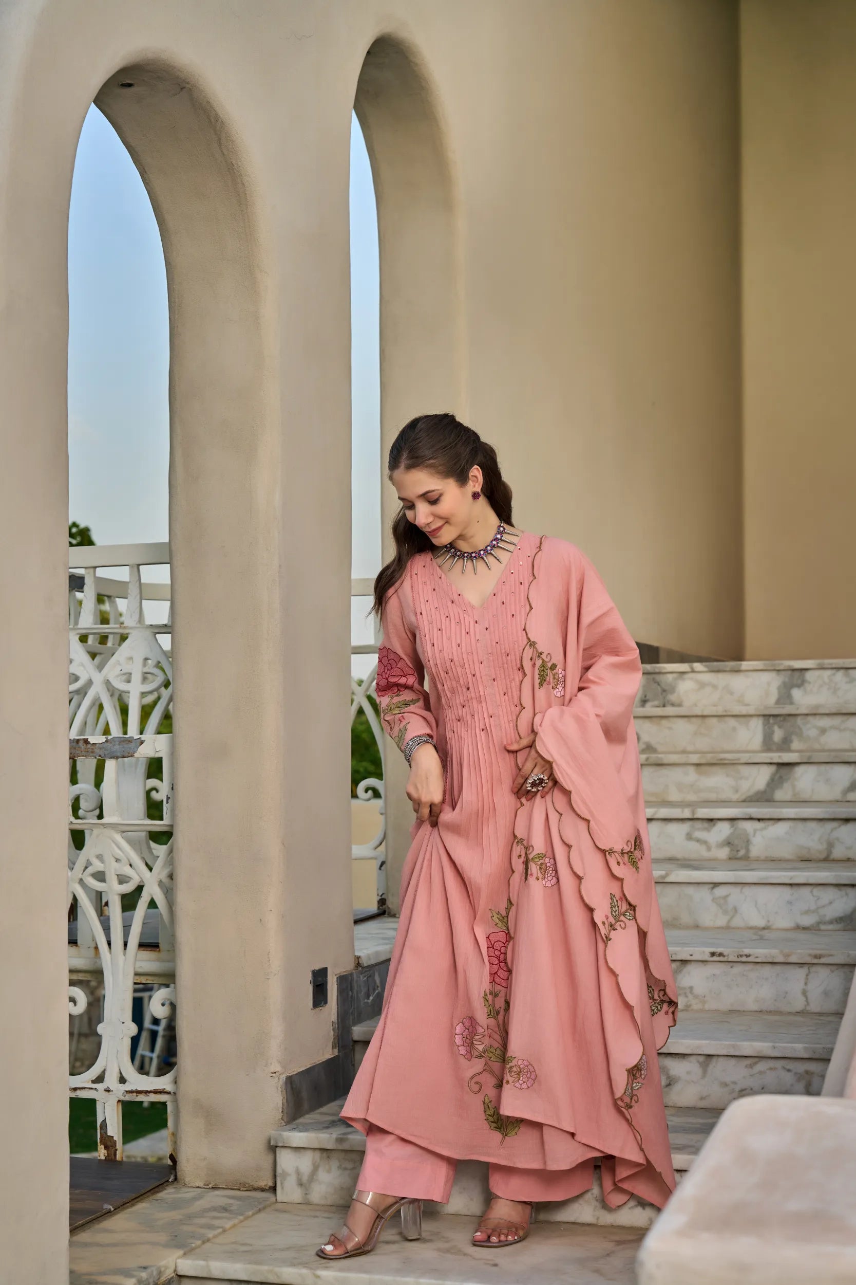 Spring Blossom Suit Set