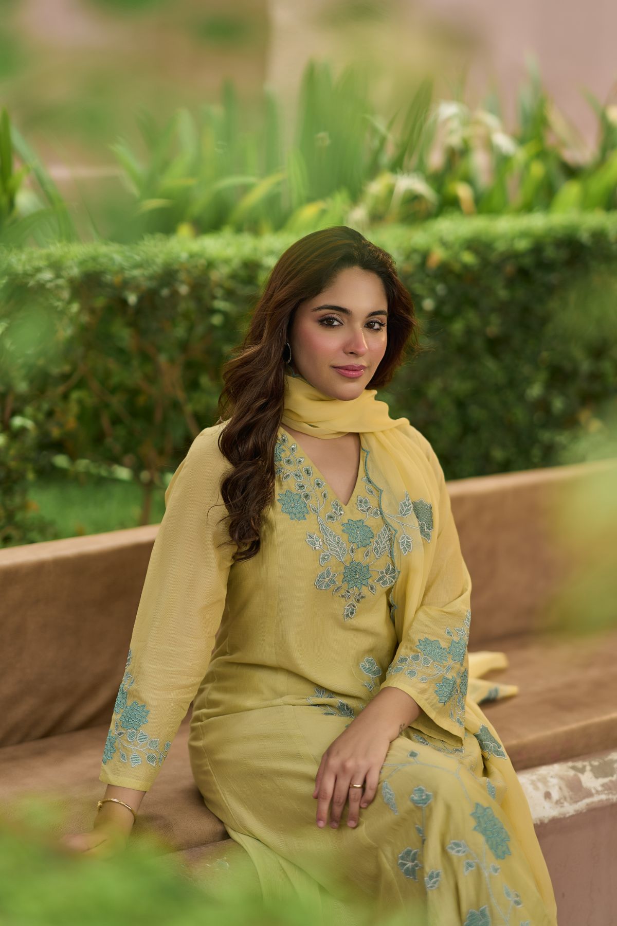 Sunlit Embroidered Kurta Set