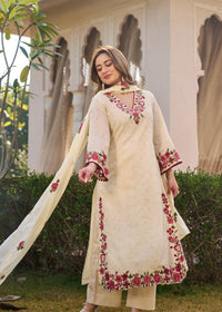 Ivory Blossom Kurta Set