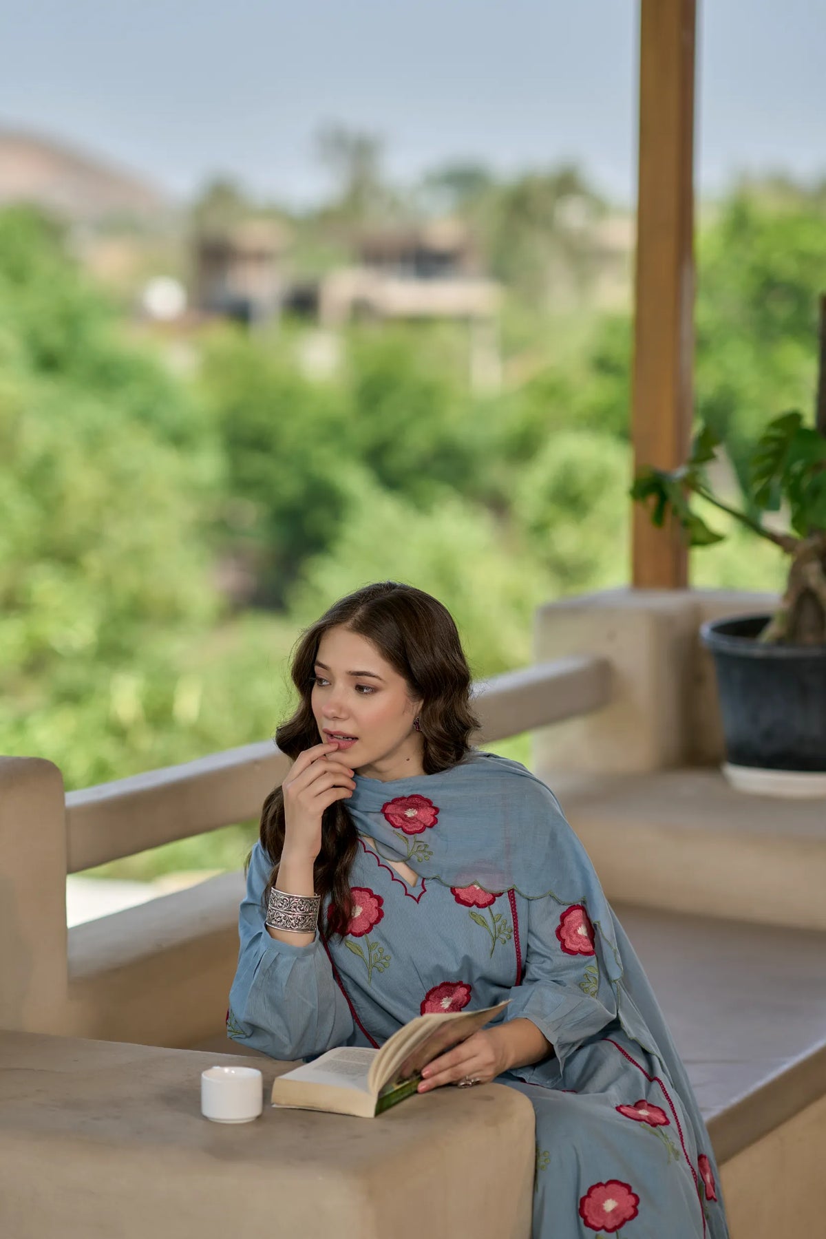 Blossom Sky Kurta Set