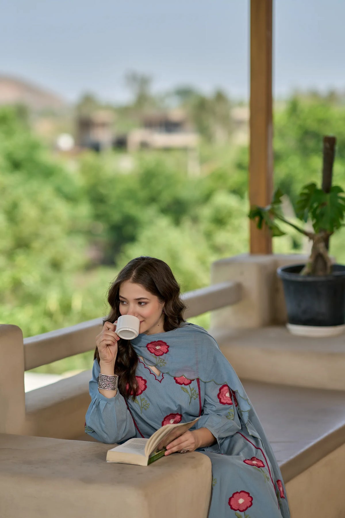 Blossom Sky Kurta Set