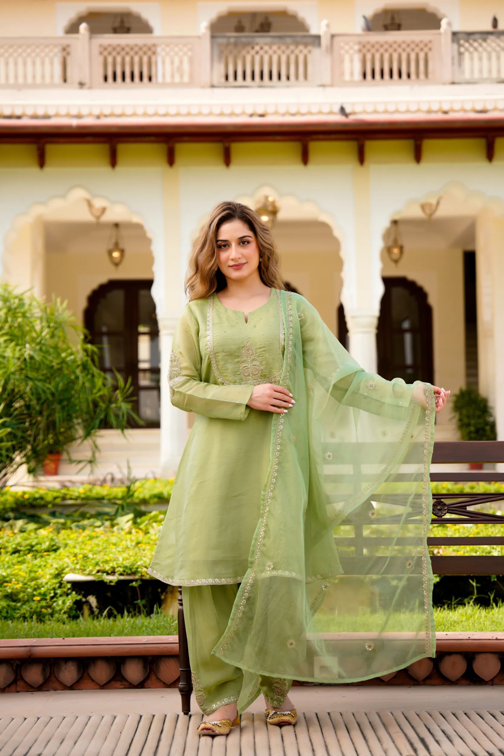 Sage Bloom Swiss Tissue Set