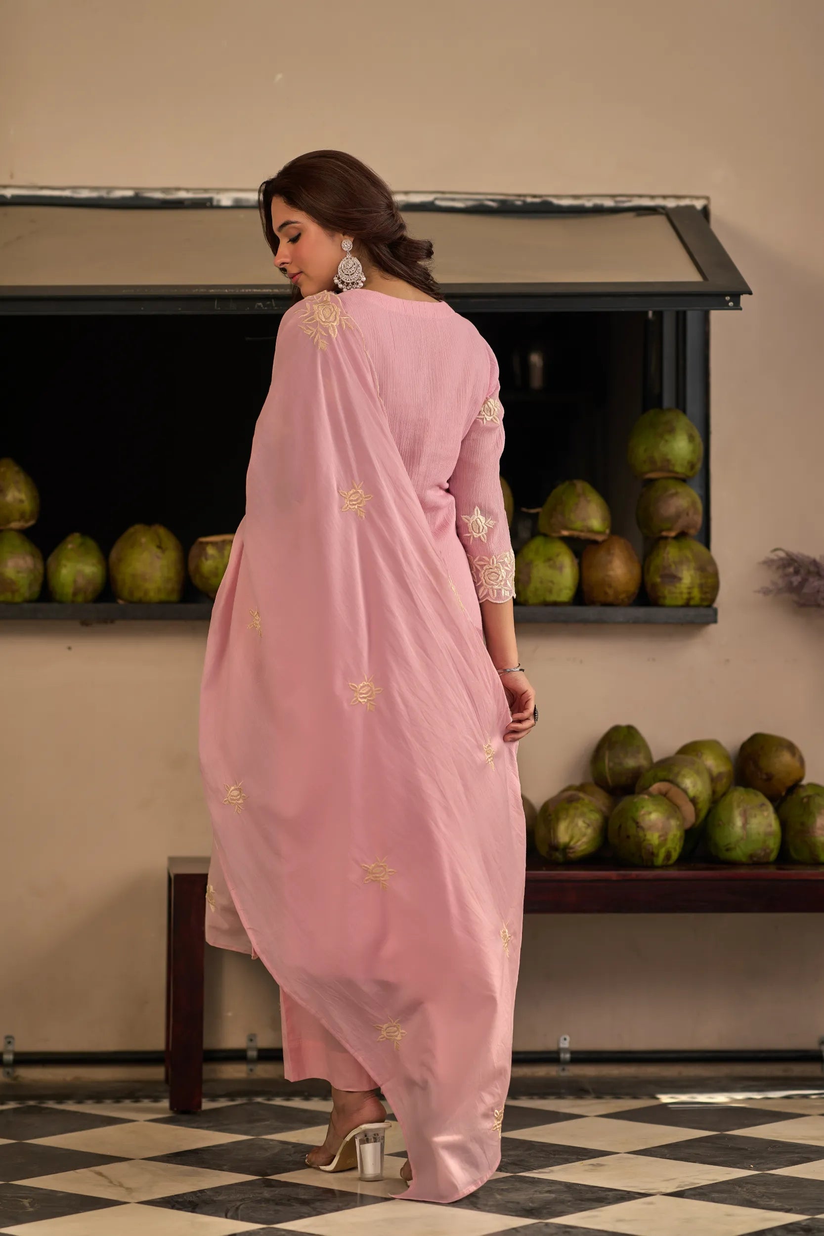 Blush Petal Kurta Set