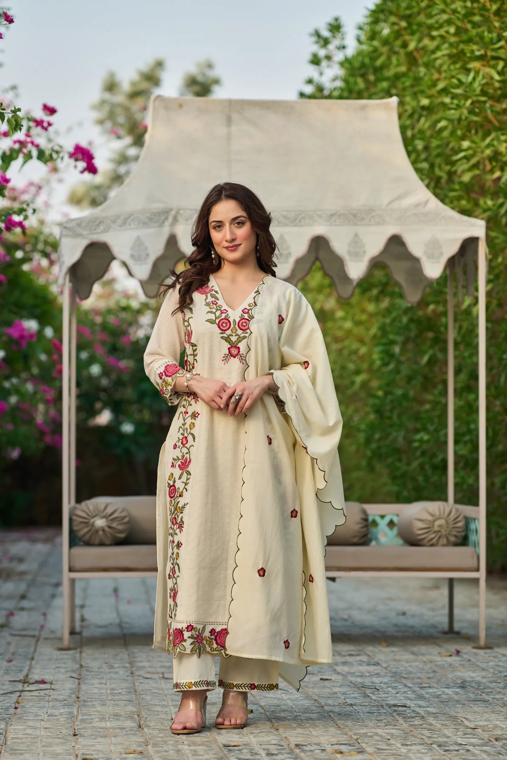 Pearl Blossom Suit Set