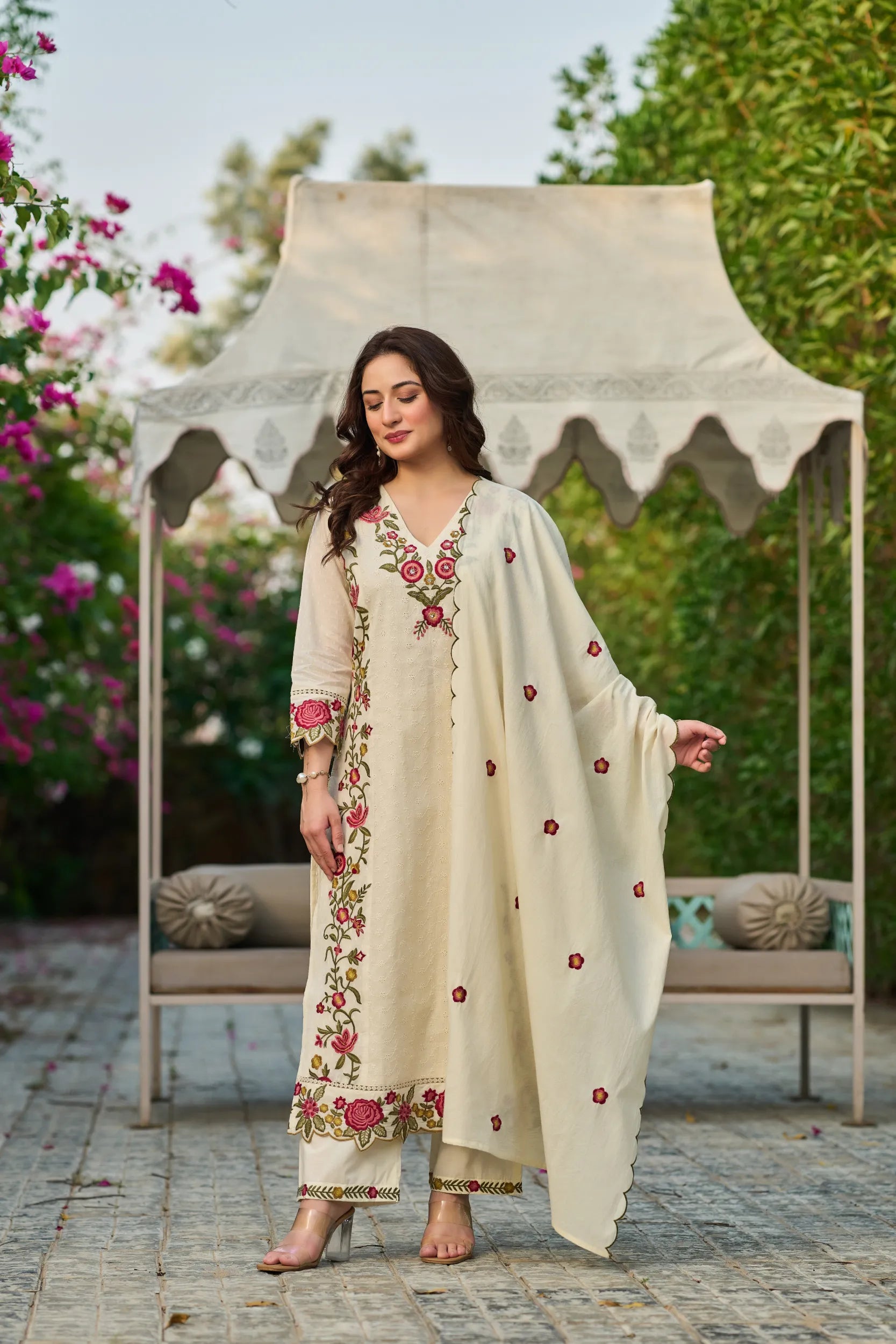Pearl Blossom Suit Set