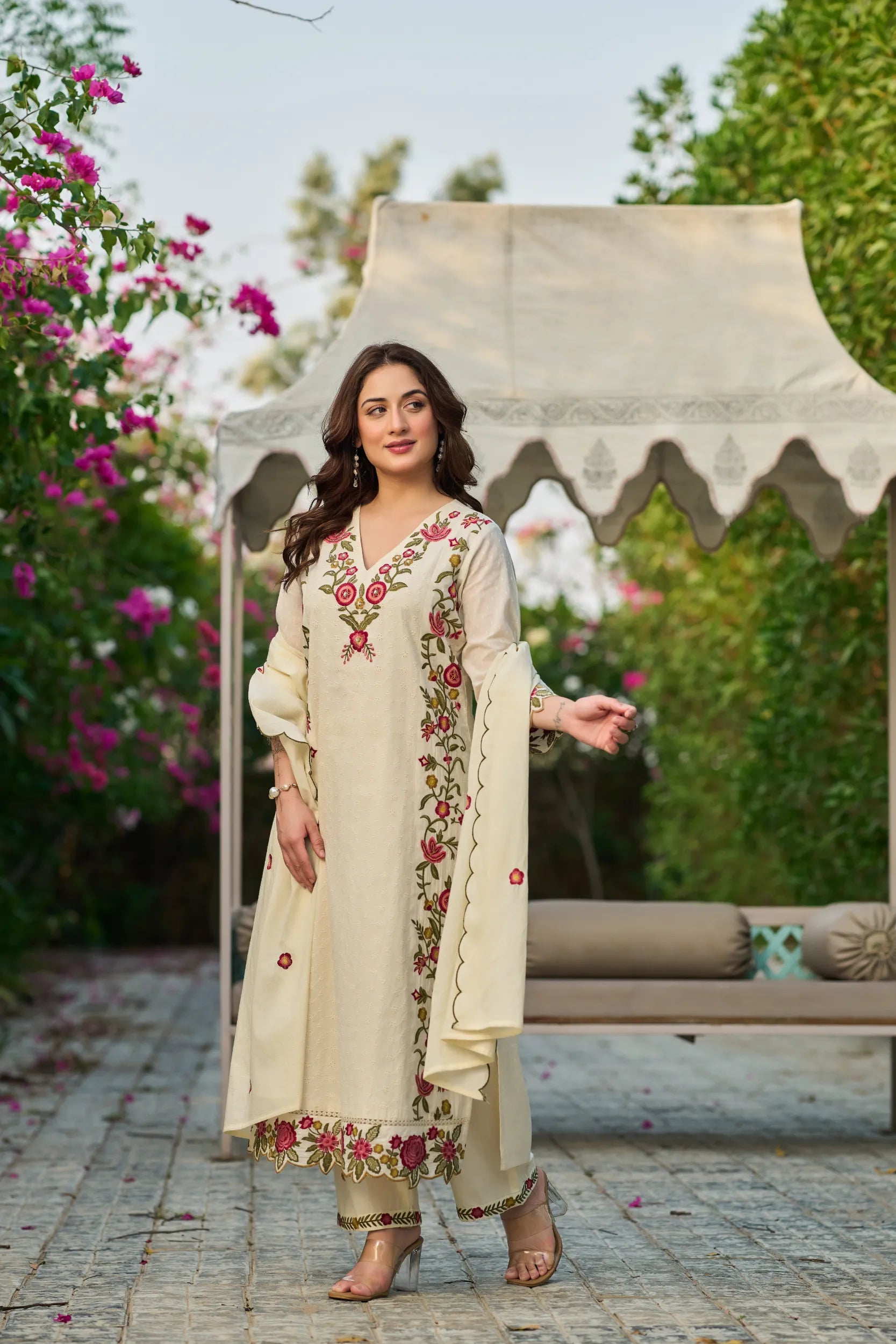 Pearl Blossom Suit Set