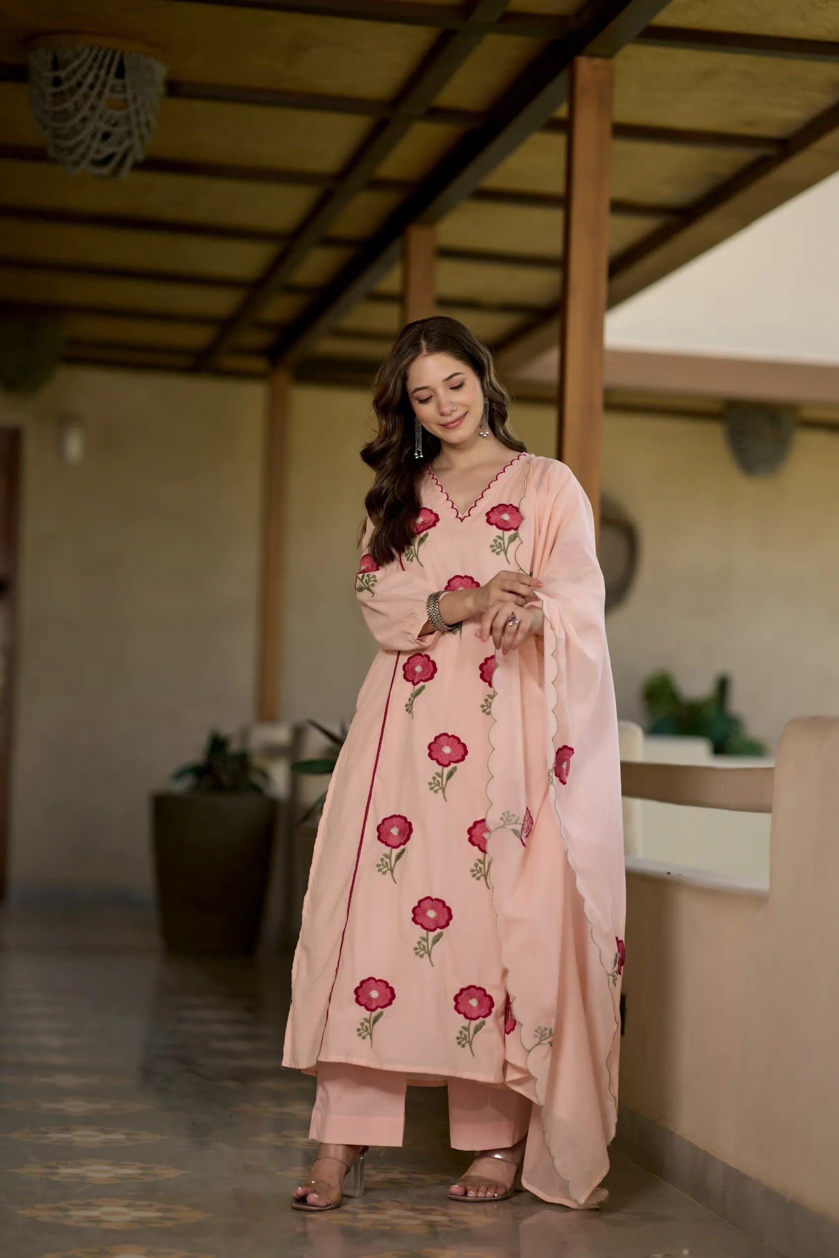 Blush Bloom Suit Set