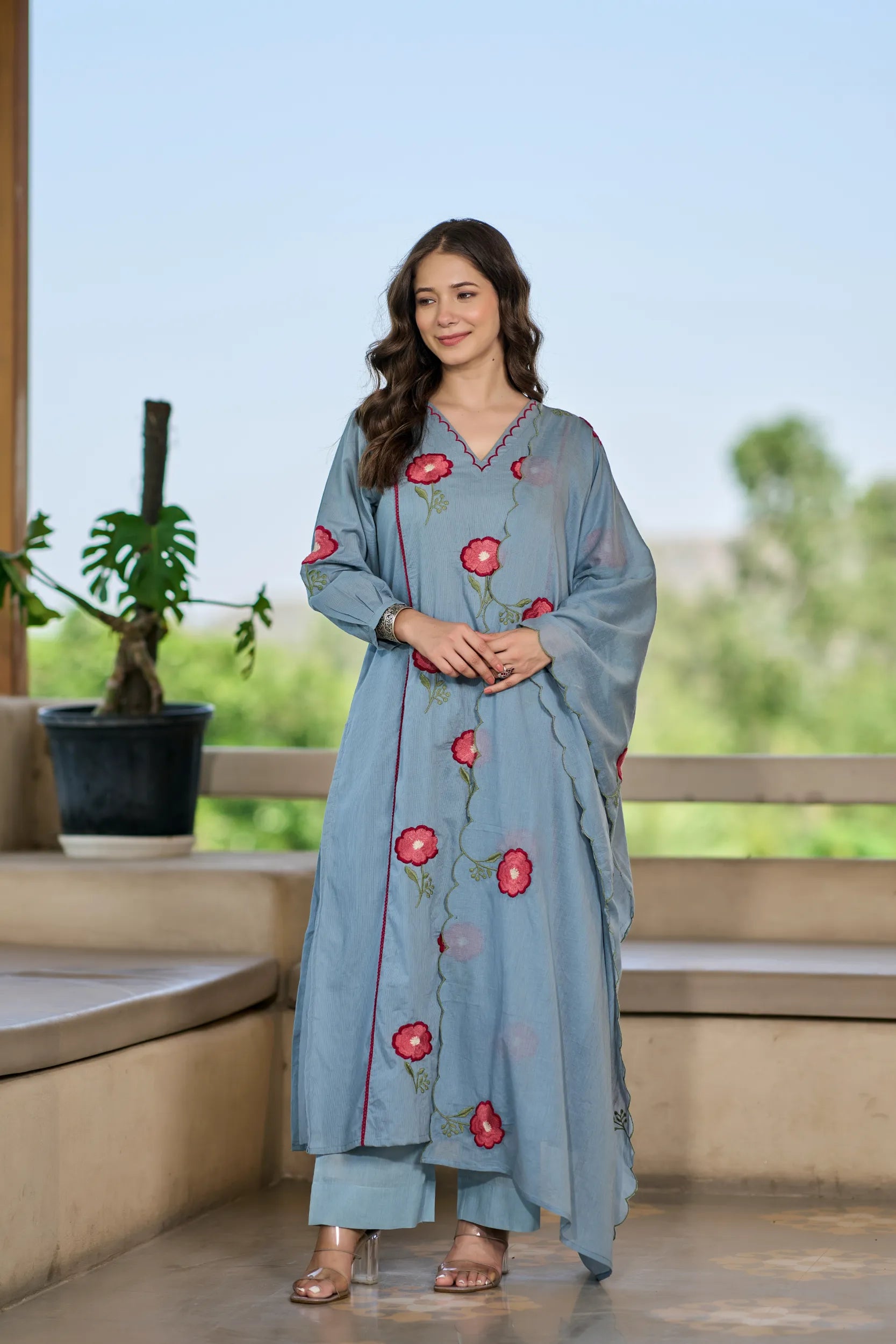 Blossom Sky Suit Set