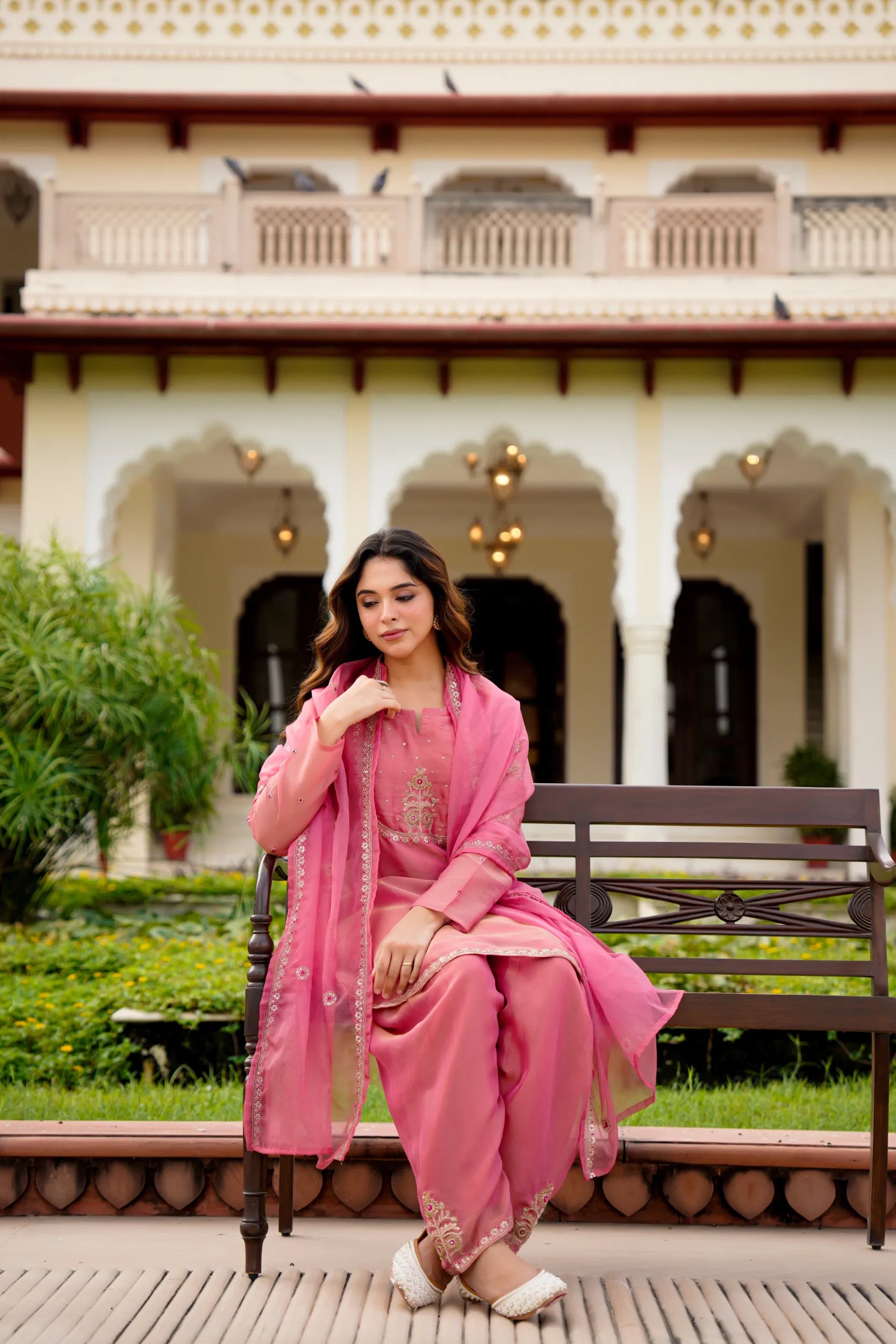 Rose Blush Kurta  Set