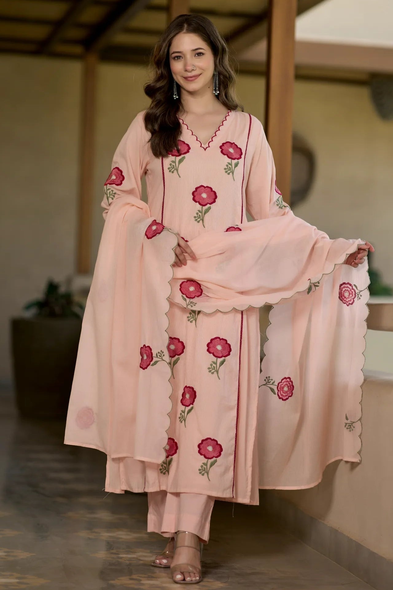 Blush Bloom Suit Set