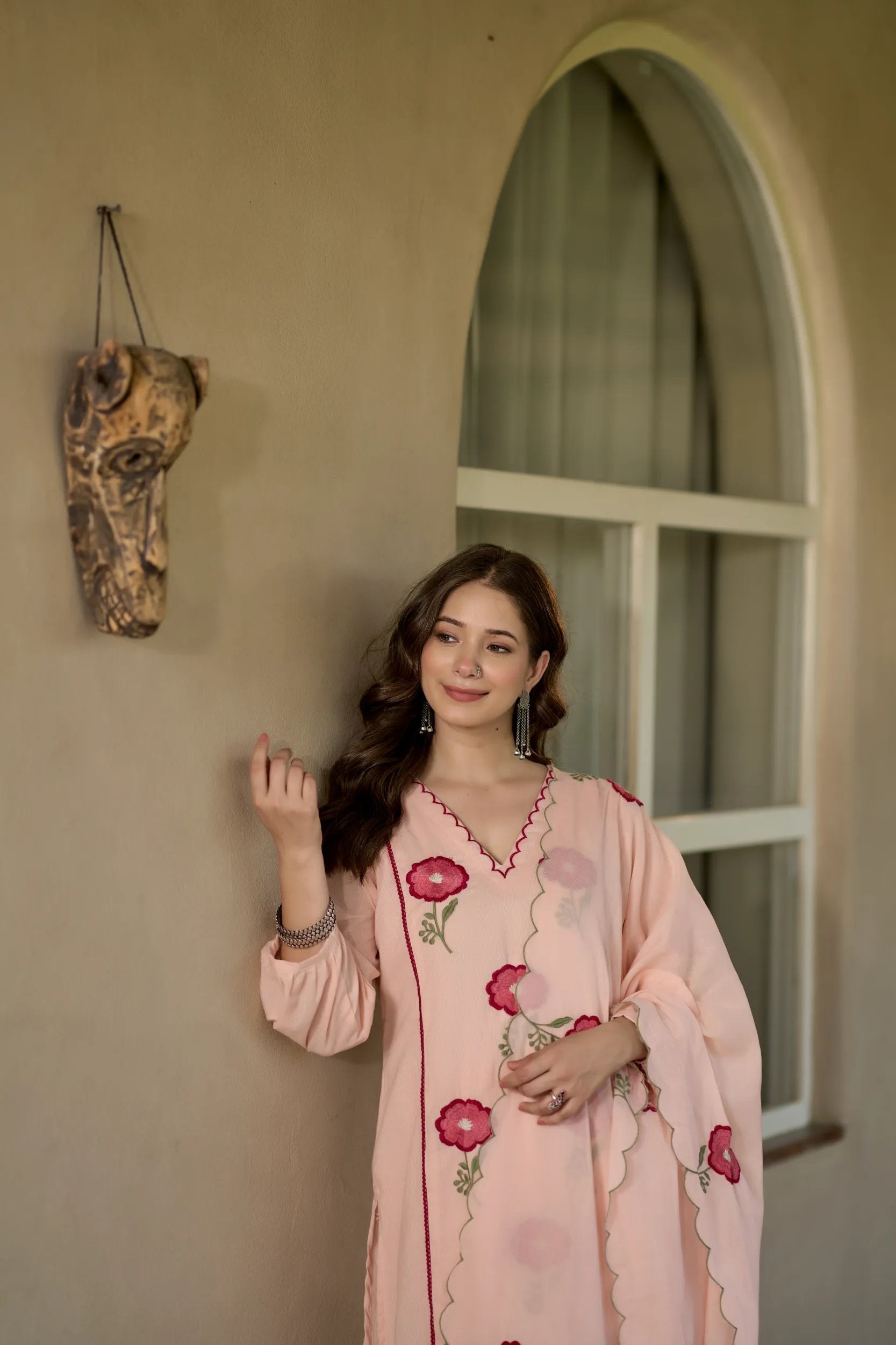 Blush Bloom Kurta Set
