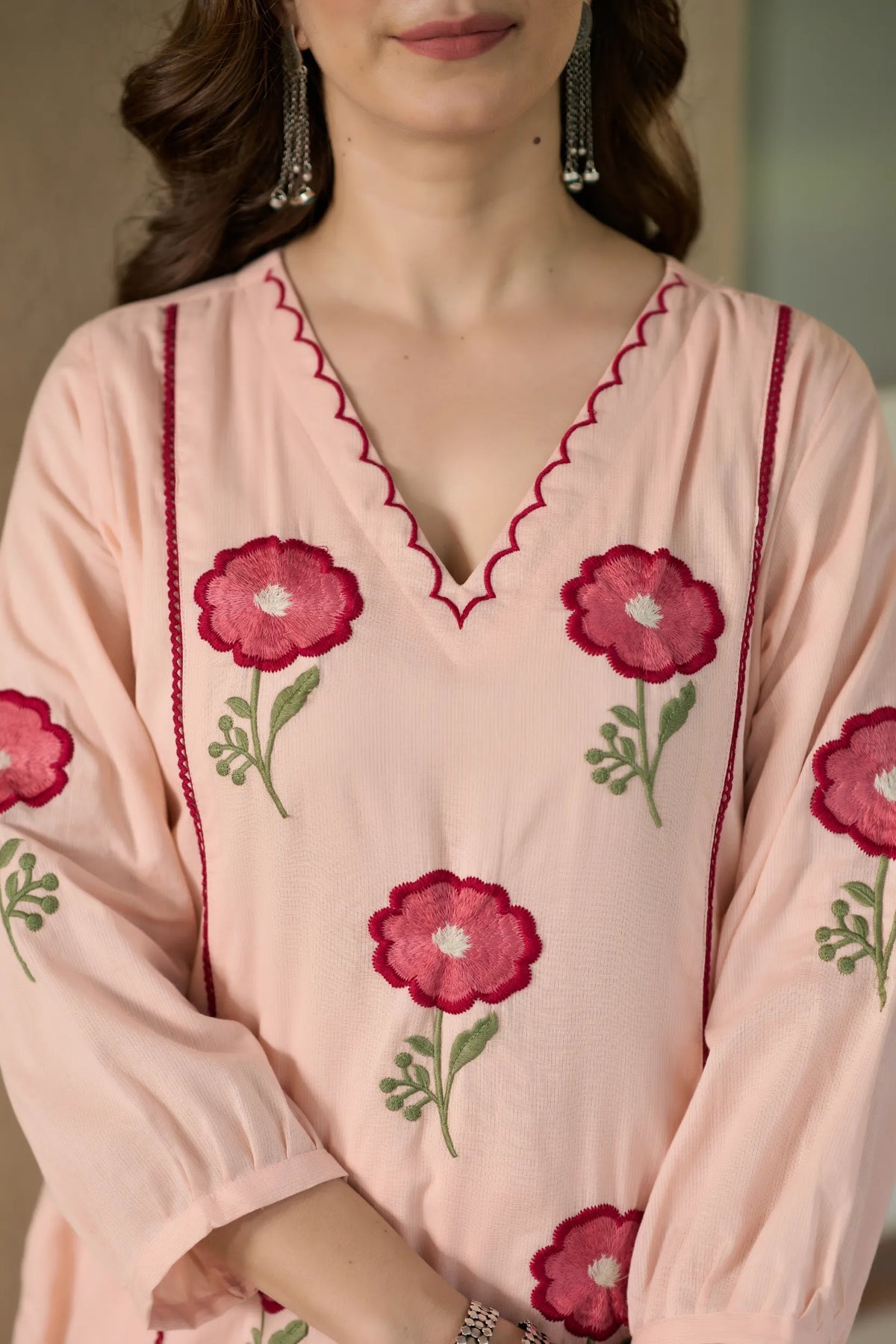 Blush Bloom Kurta Set
