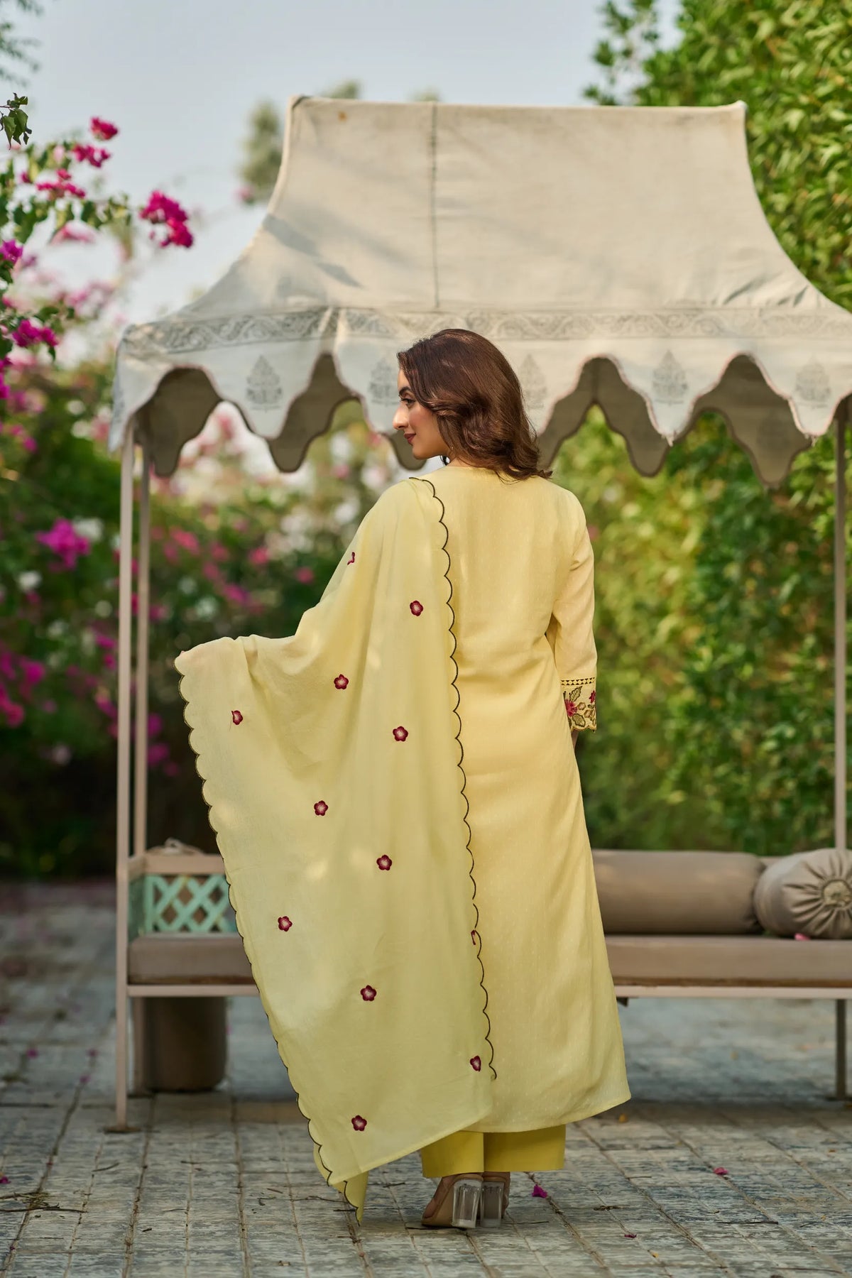 Lemon Petal Kurta Set