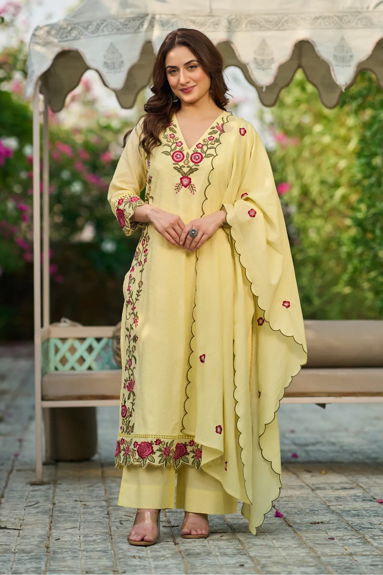 Lemon Petal Suit Set