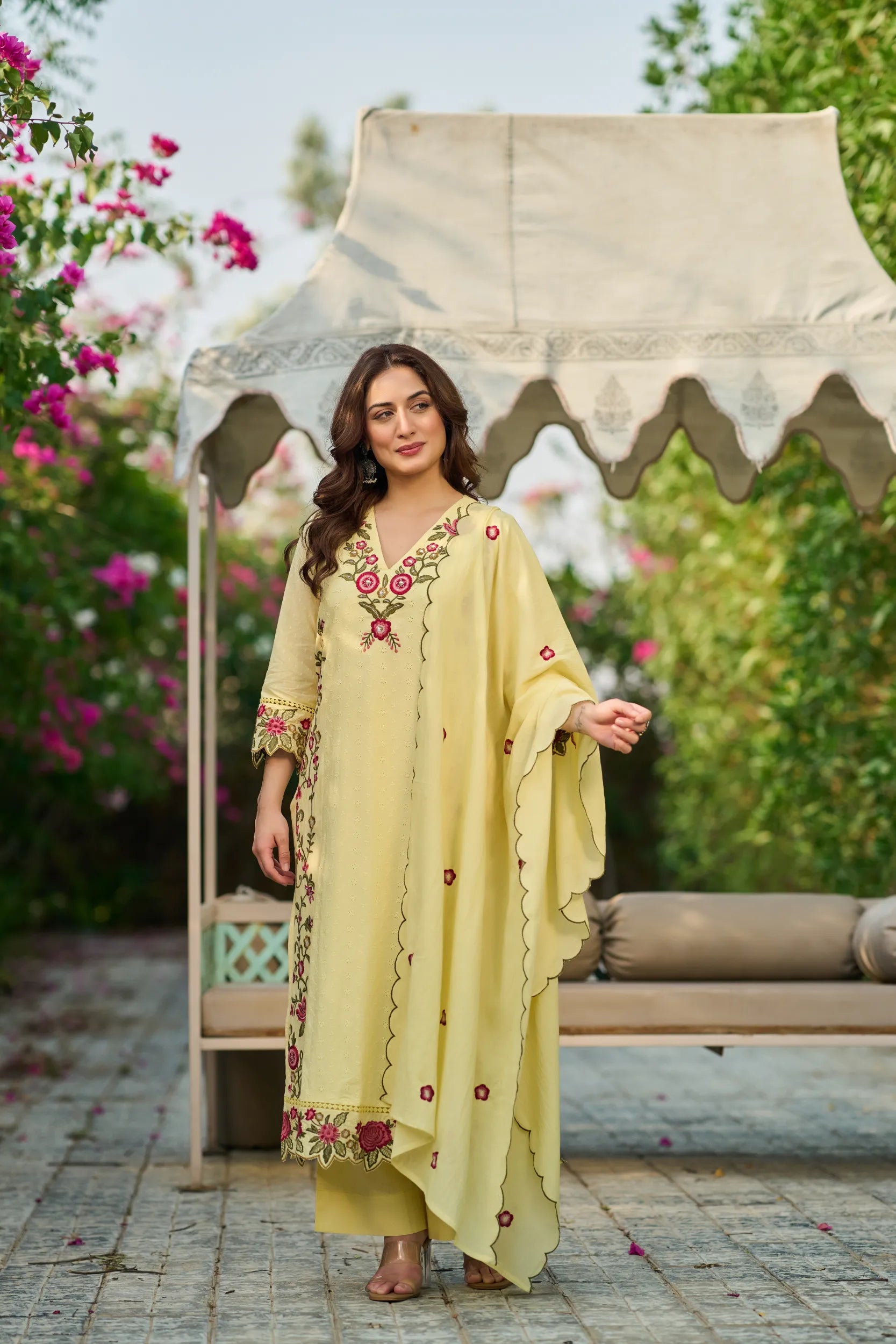 Lemon Petal Suit Set