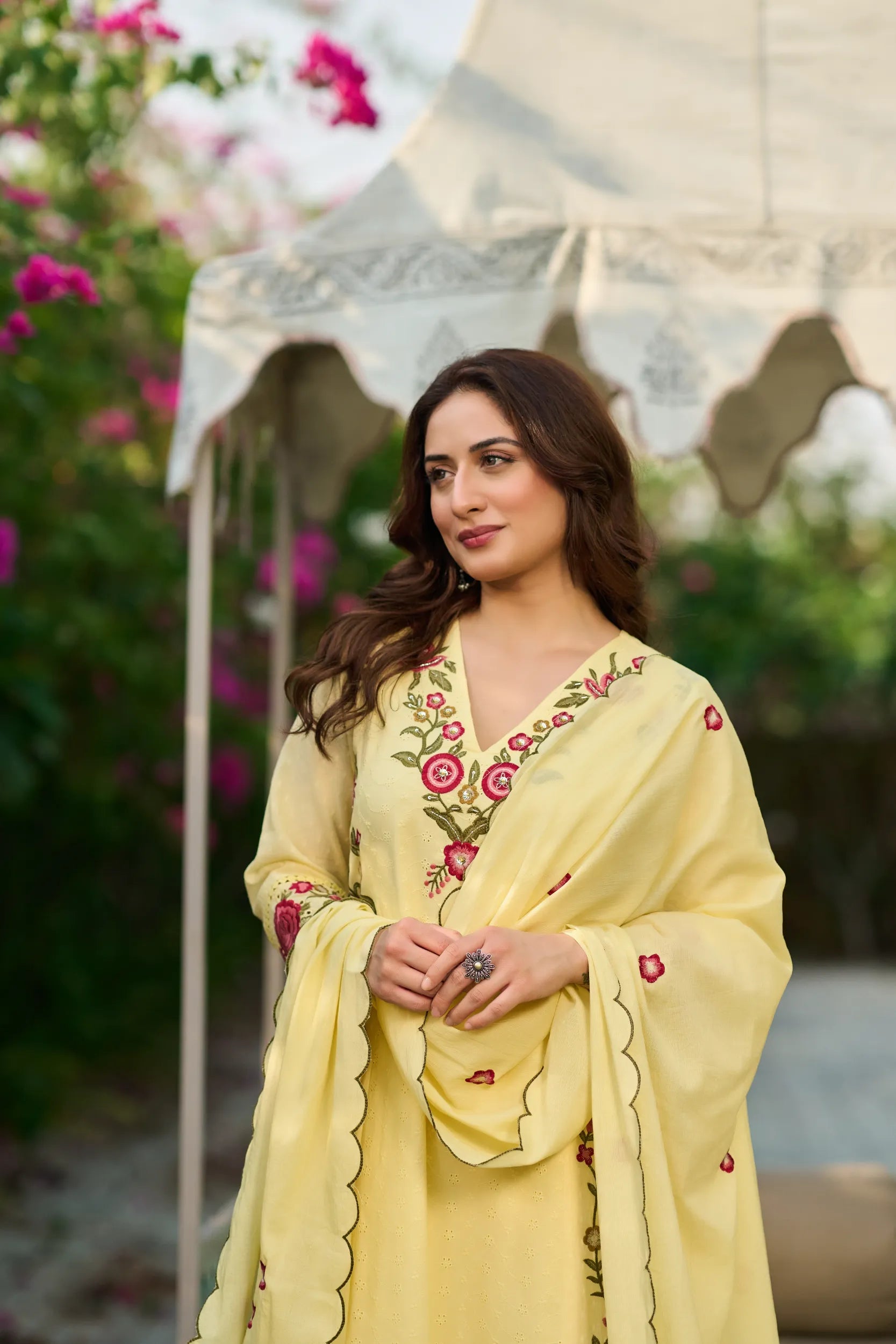 Lemon Petal Kurta Set