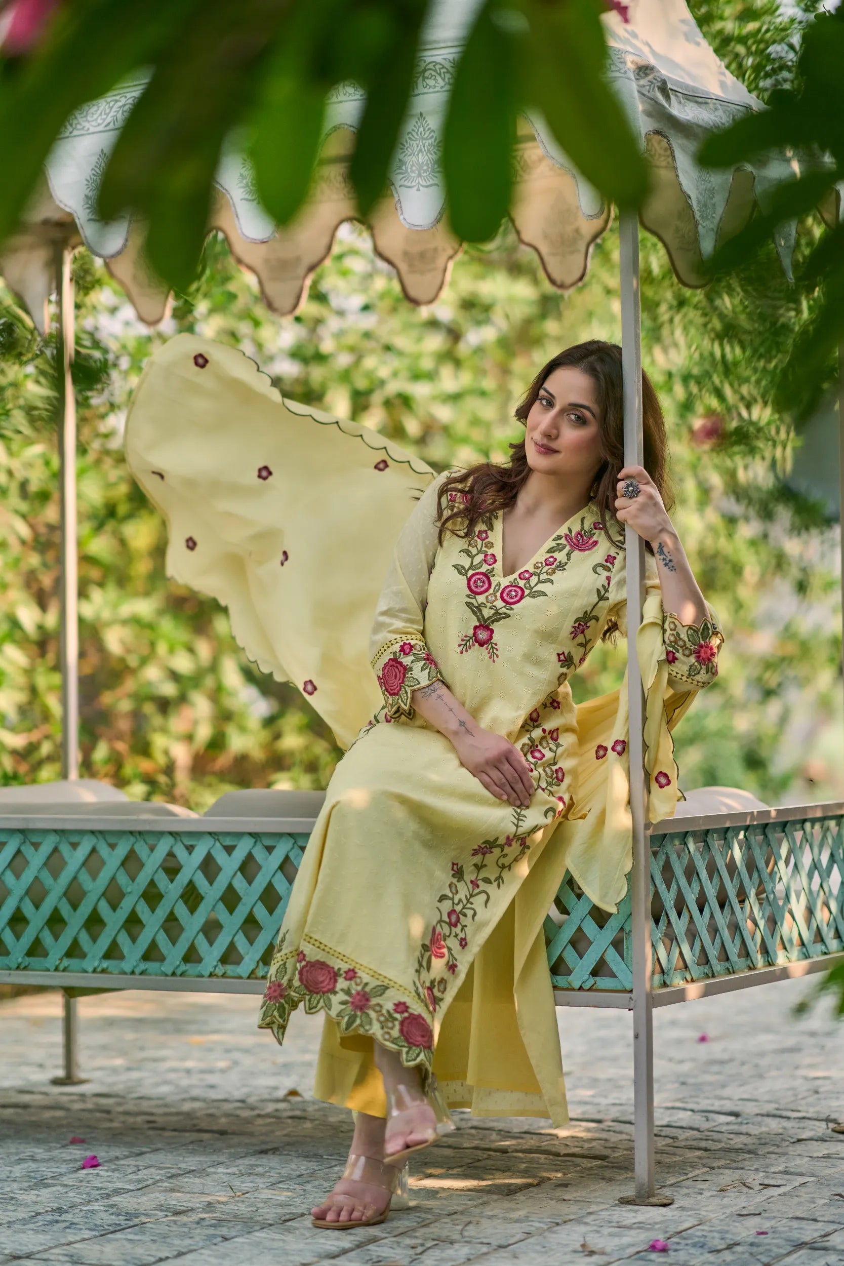 Lemon Petal Suit Set