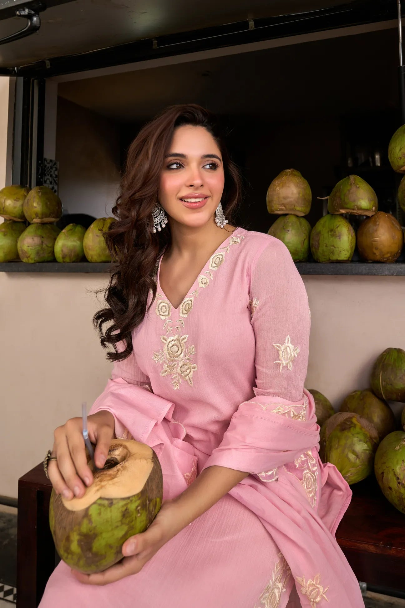 Blush Petal Suit Set