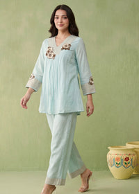 Seafoam Bloom Co-Ord Set