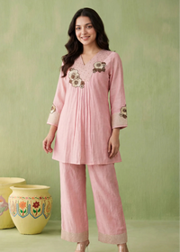 Blush Floral Co-Ord Set
